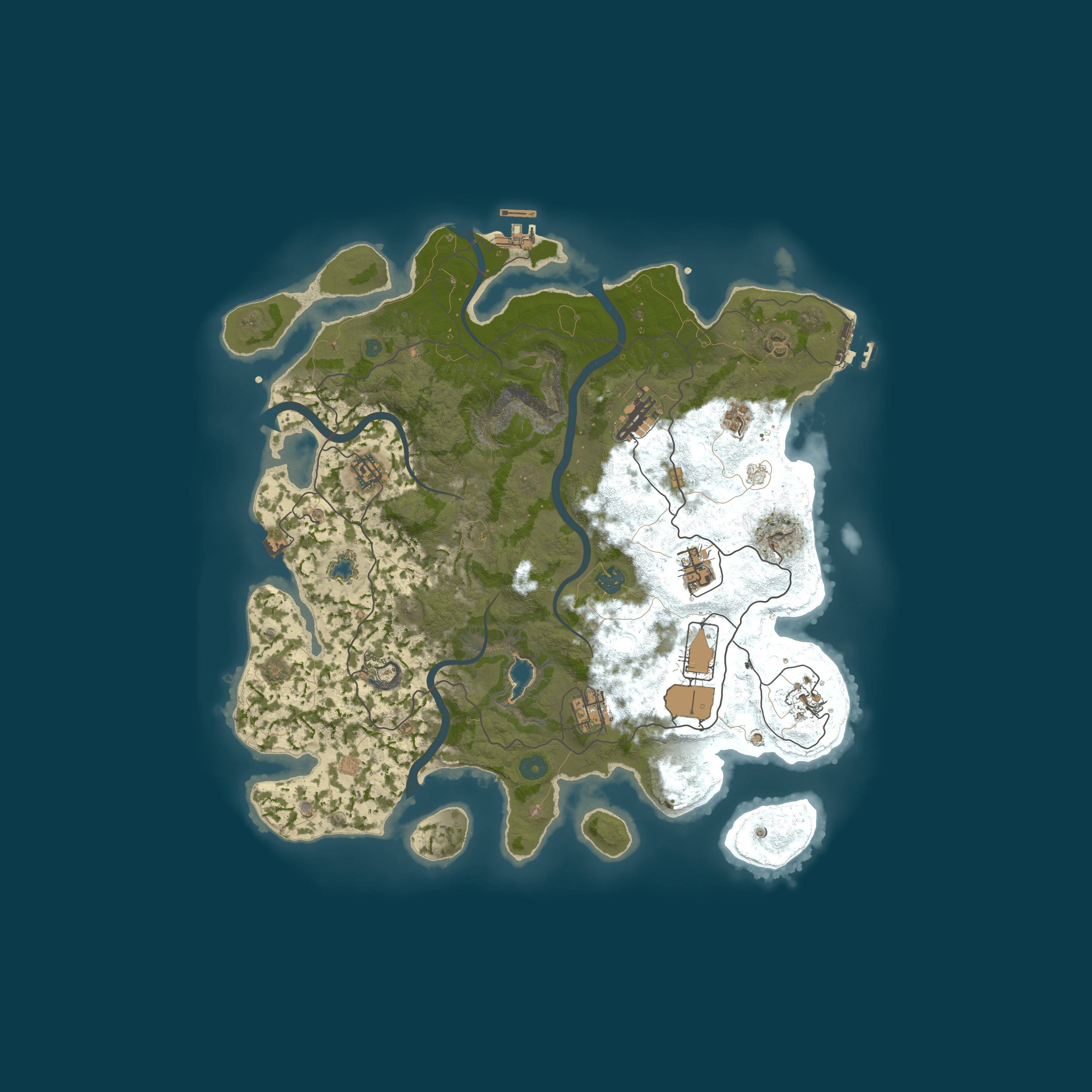 Карта сервера