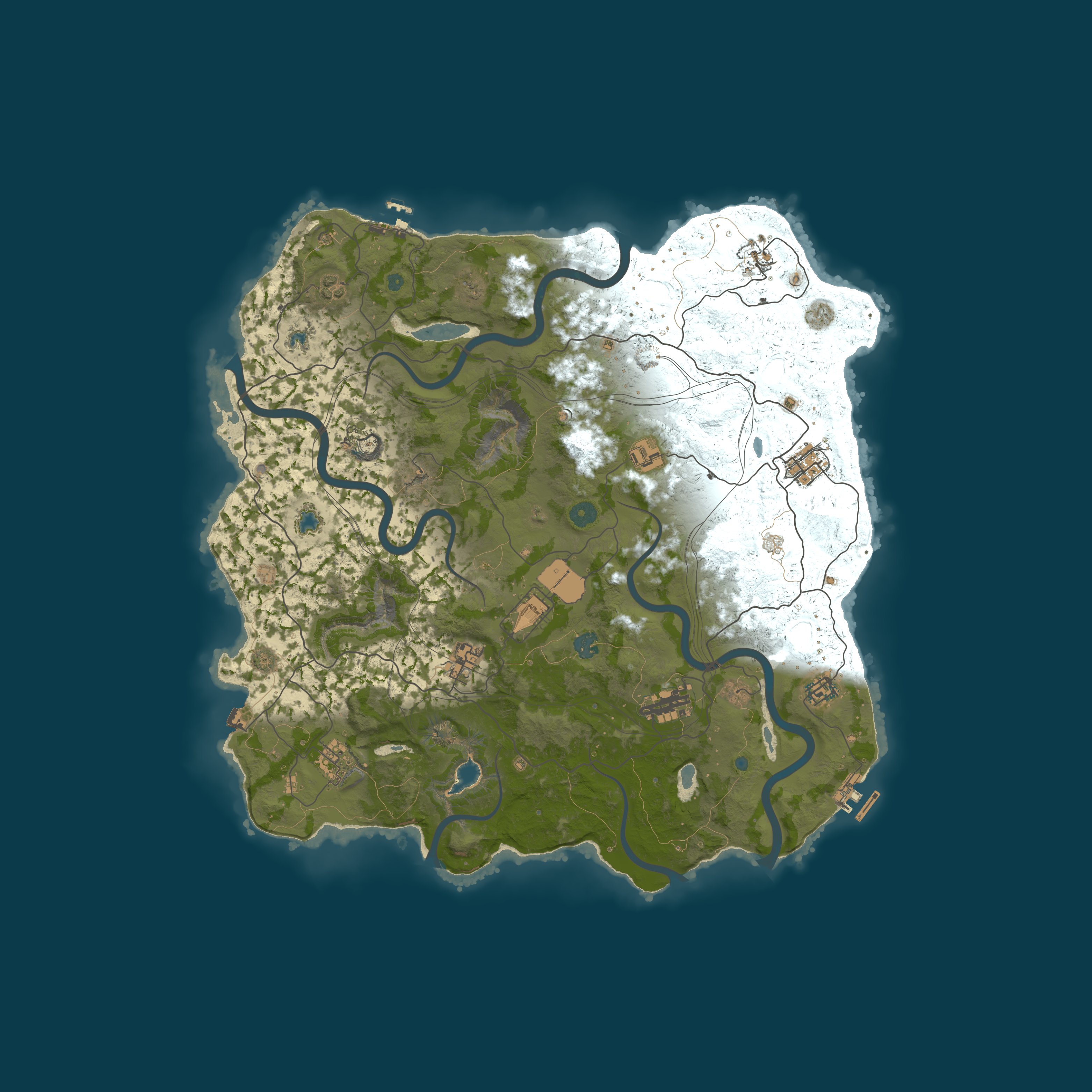 Rust map 4250/1337