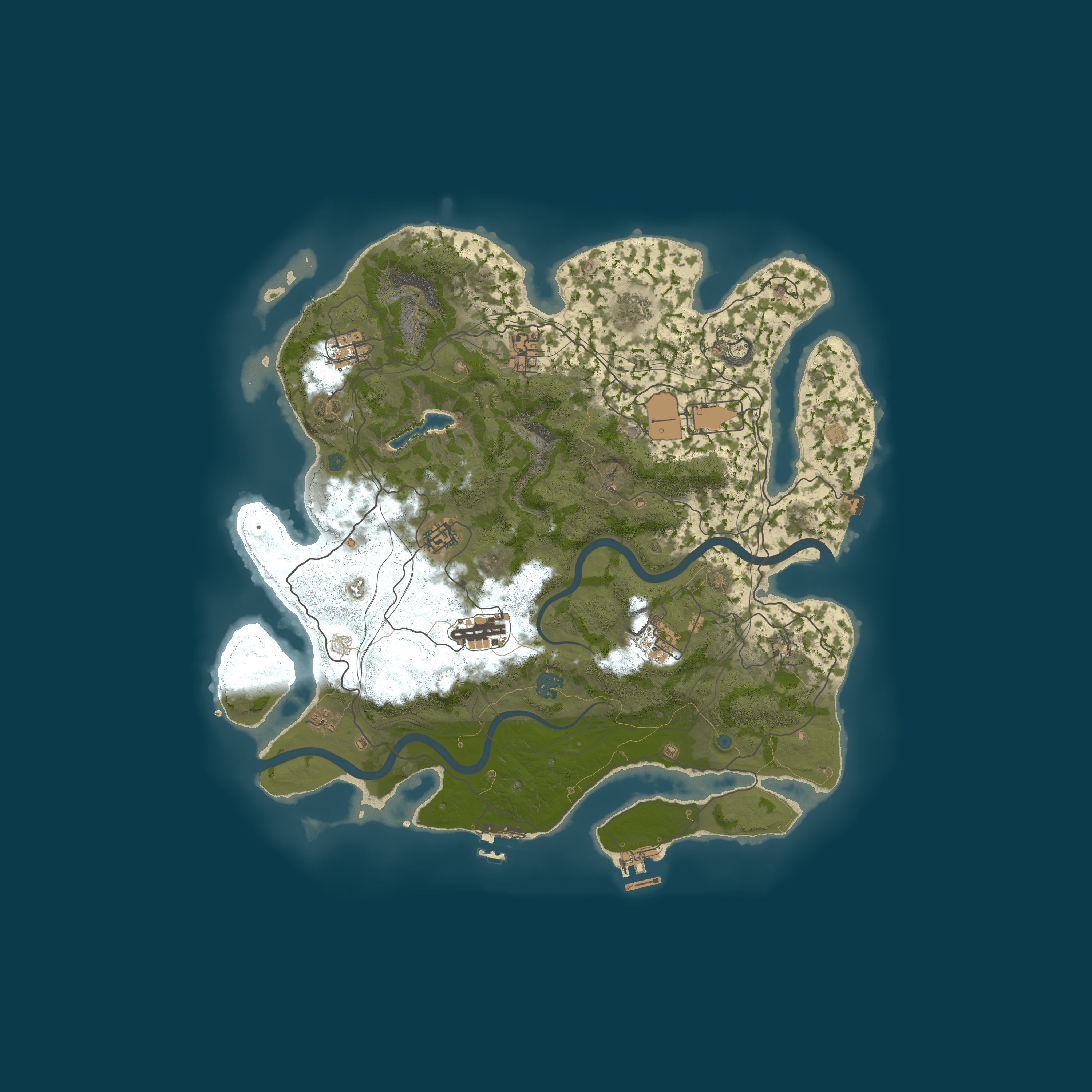 Map for [PvE] Relic Evo | Zombies | BiWeekly | No Raiding | No Killing