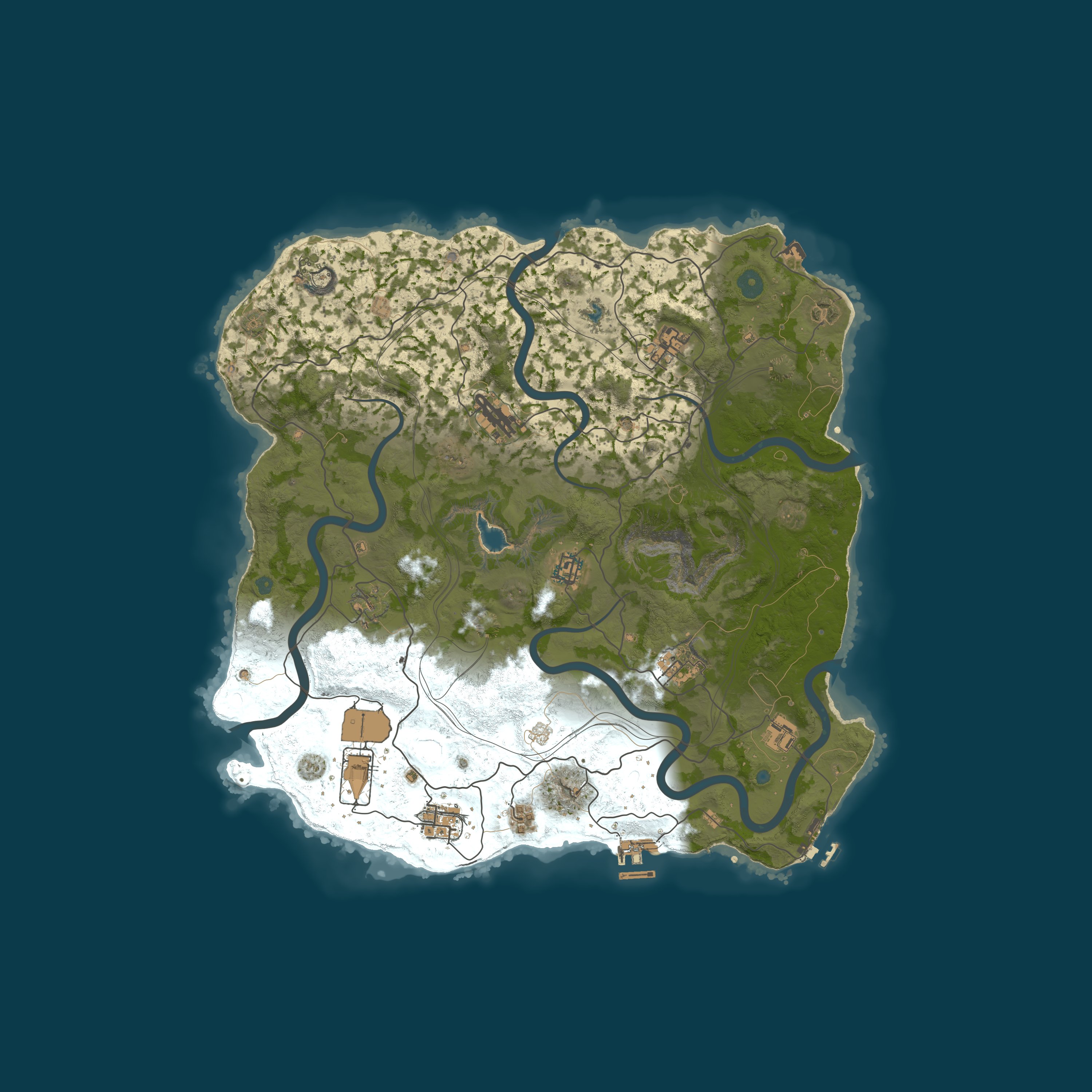 Rust map 4000/1337
