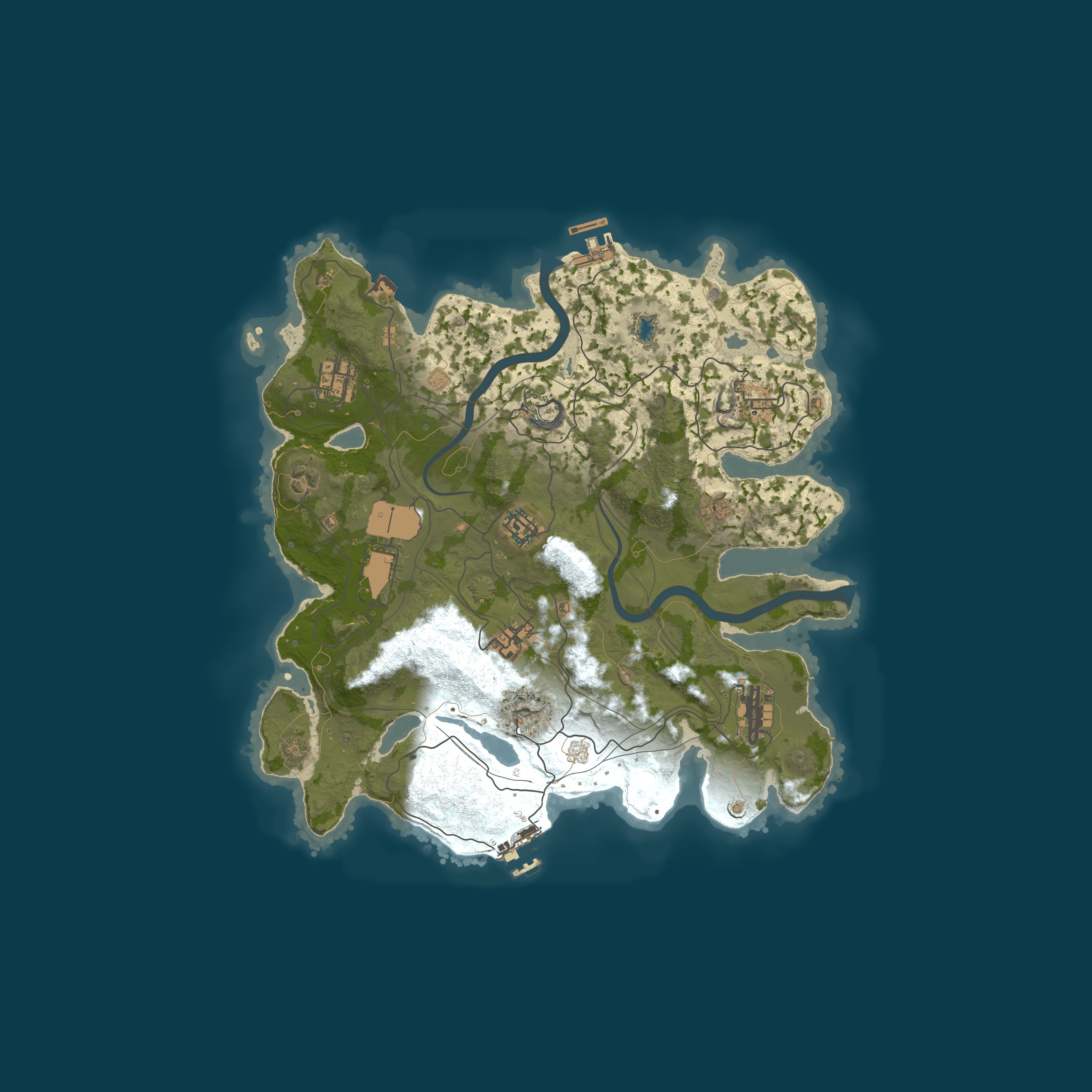 Карта сервера