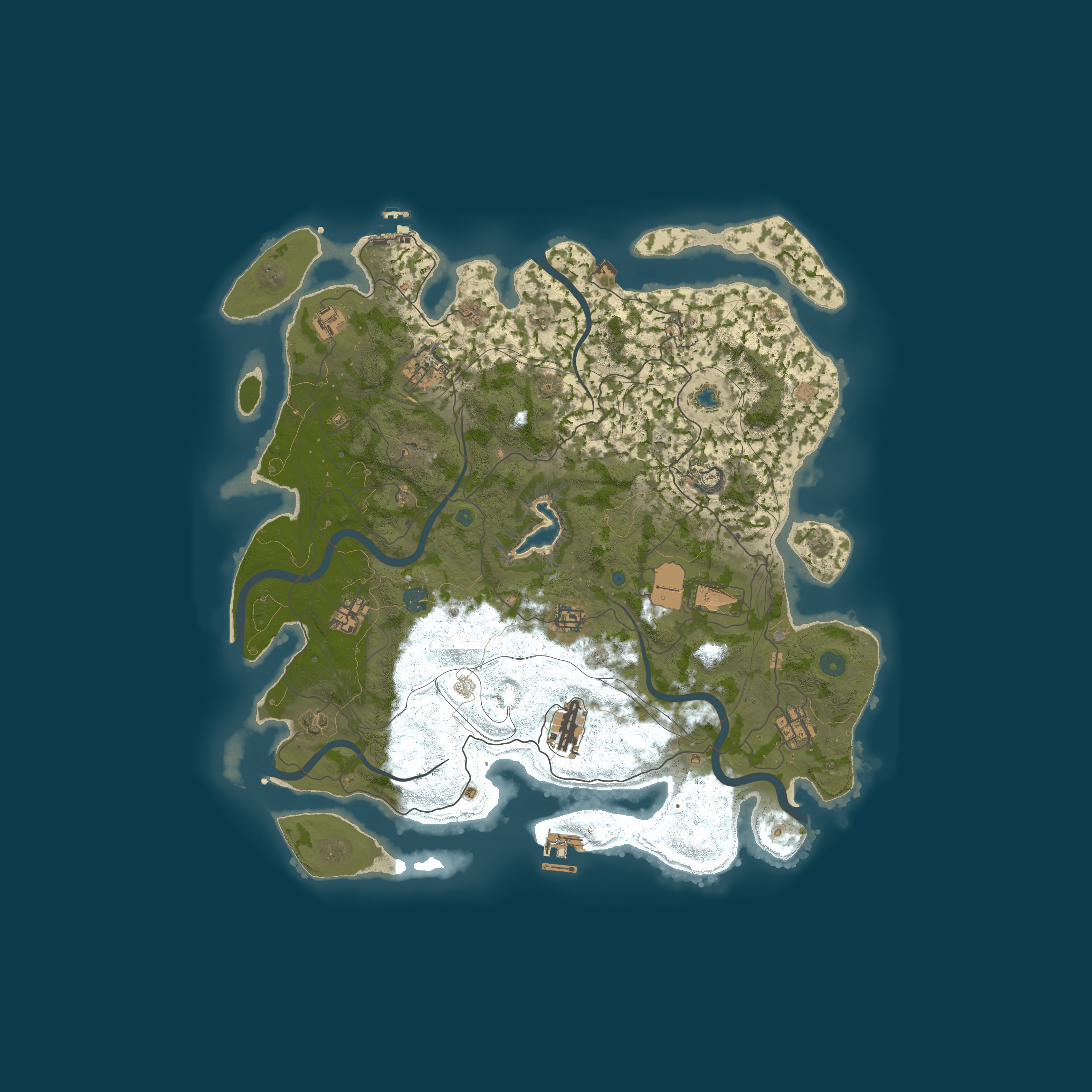 Map for 404 RUST SOLO/DUO/TRIO | ПТ | ДЛЯ НОВИЧКОВ 21.08