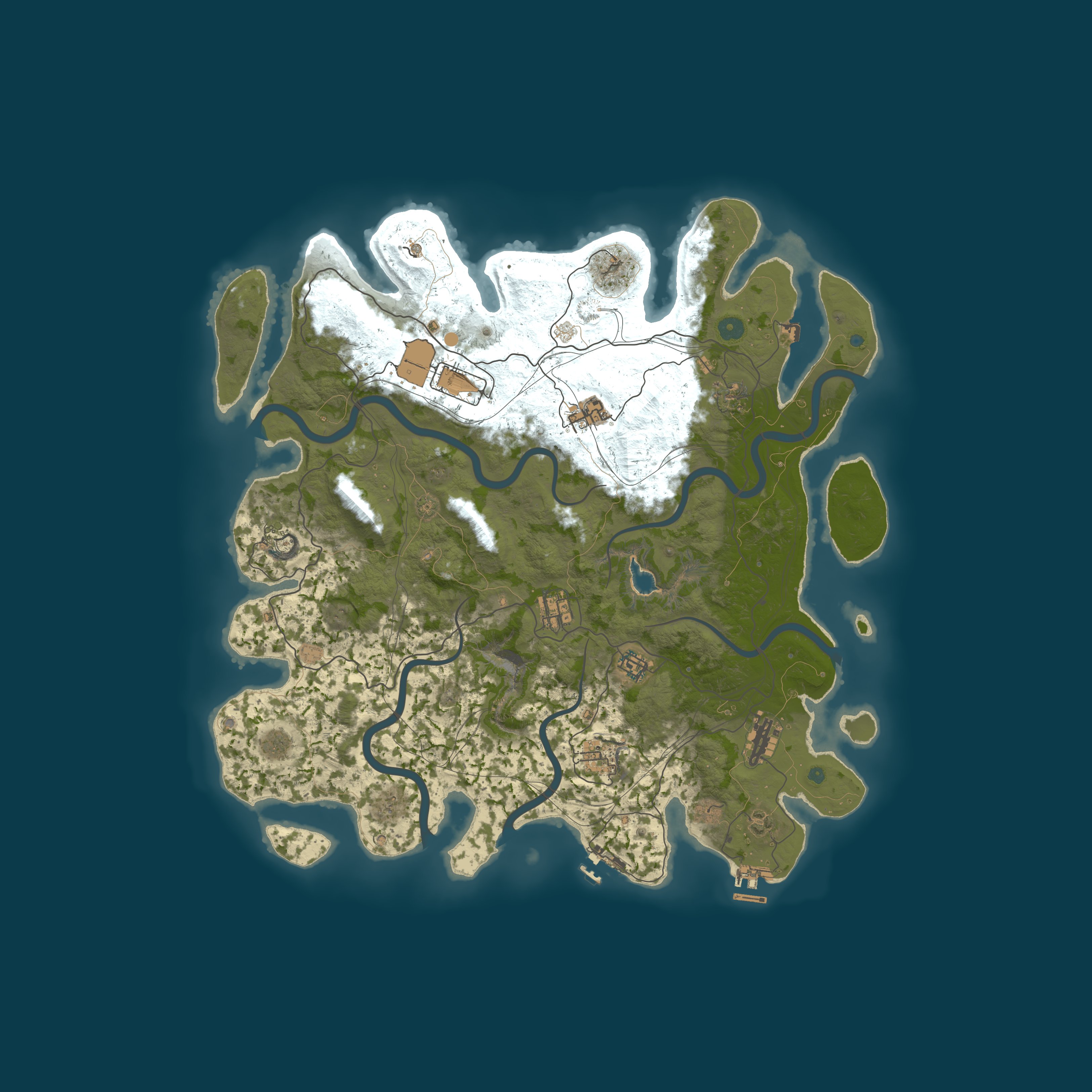 Map for [AU/NZ] Apocalyptia: Zombie Cataclysm 2.5x PvE