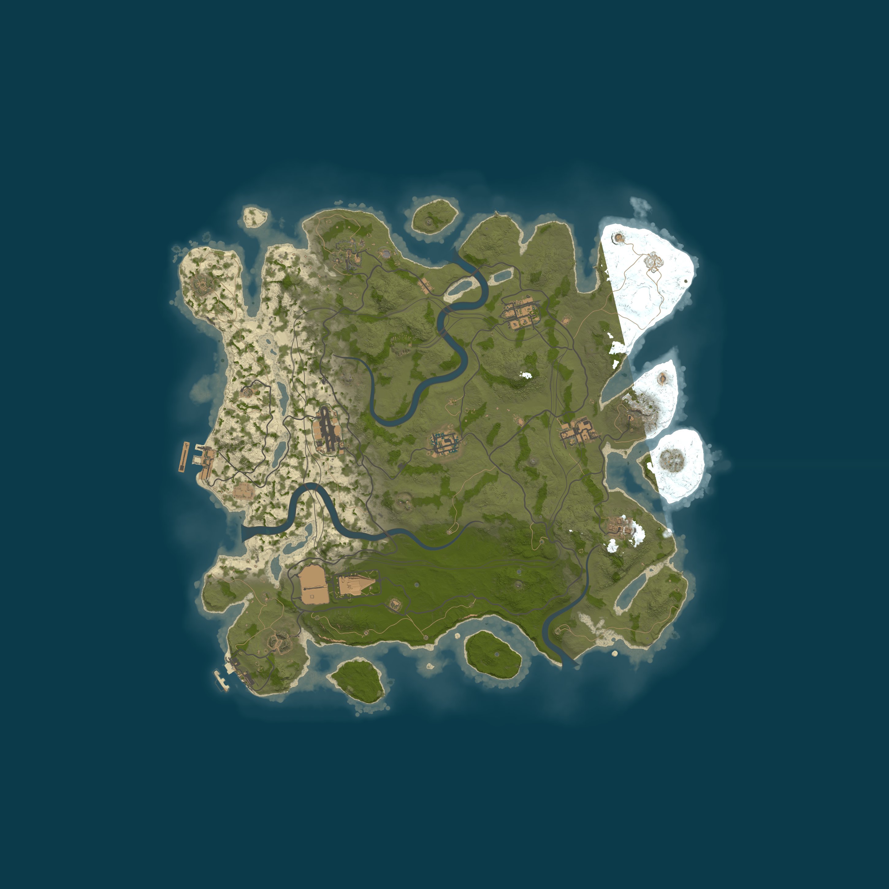 Map for KOD 2X Main | Solo/Duo/Trio | FULLWIPED 19.06
