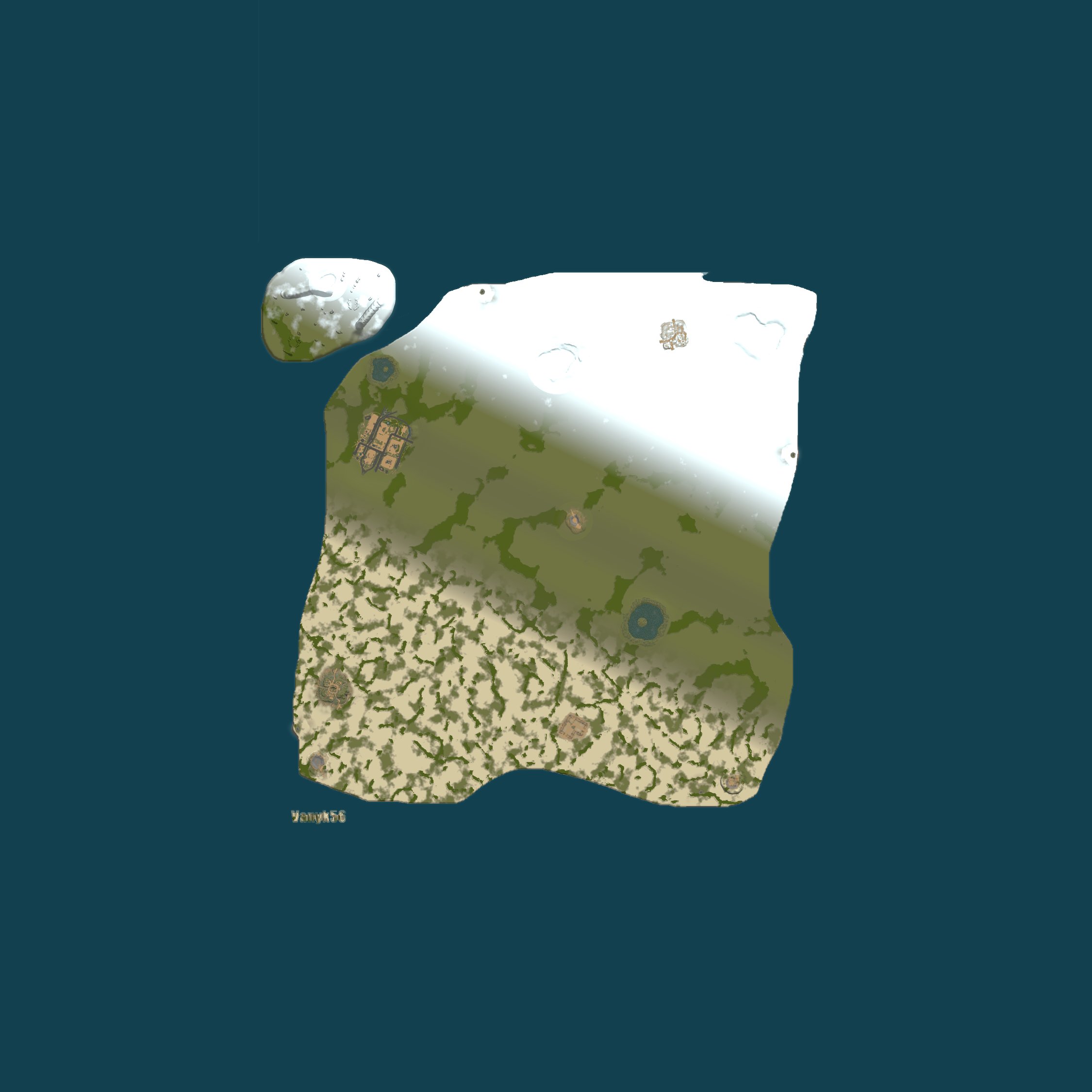 Rust map 2500/1