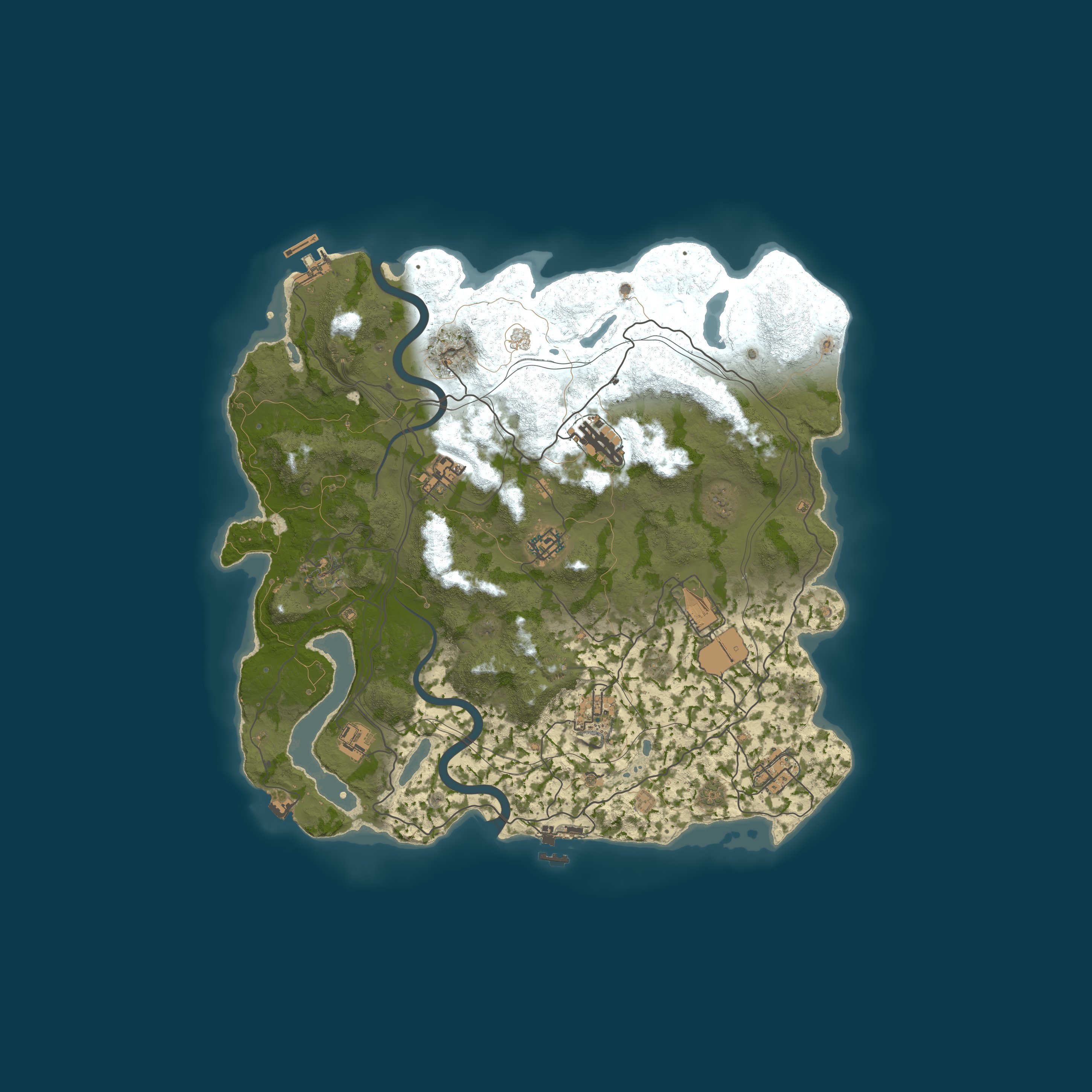 Rust map 3800/1337
