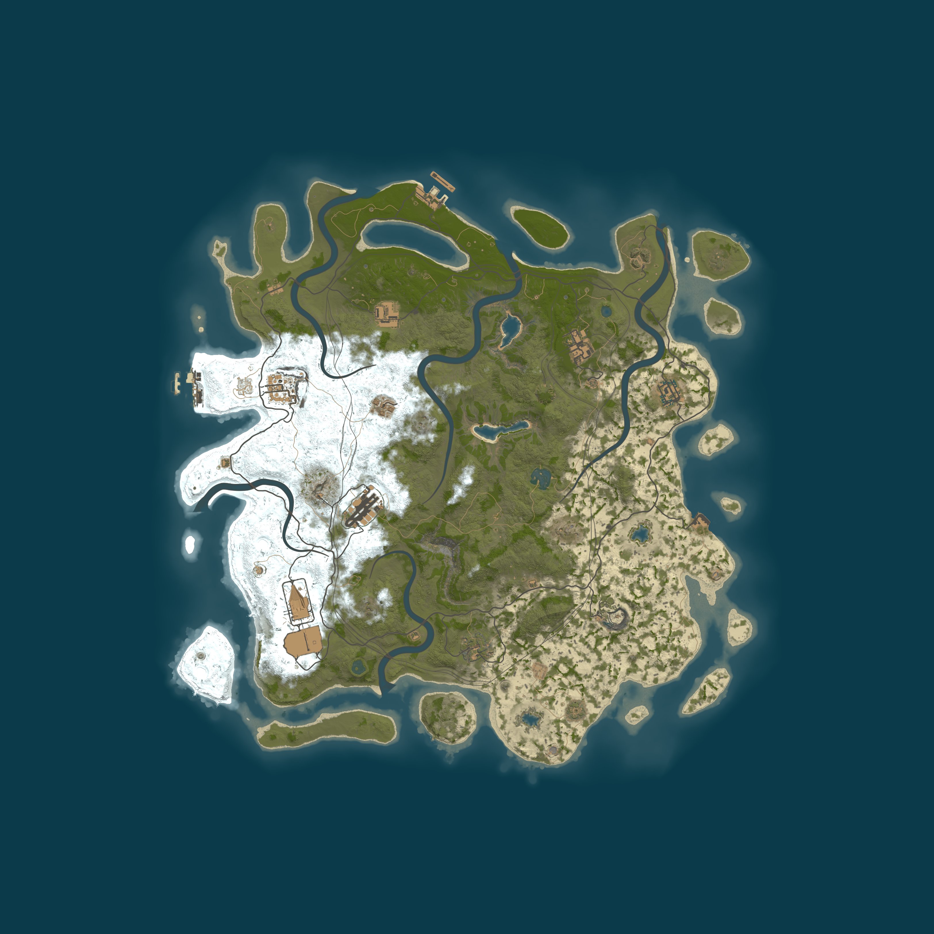 Map for Nordic Rust Development Server 25X | No Decay