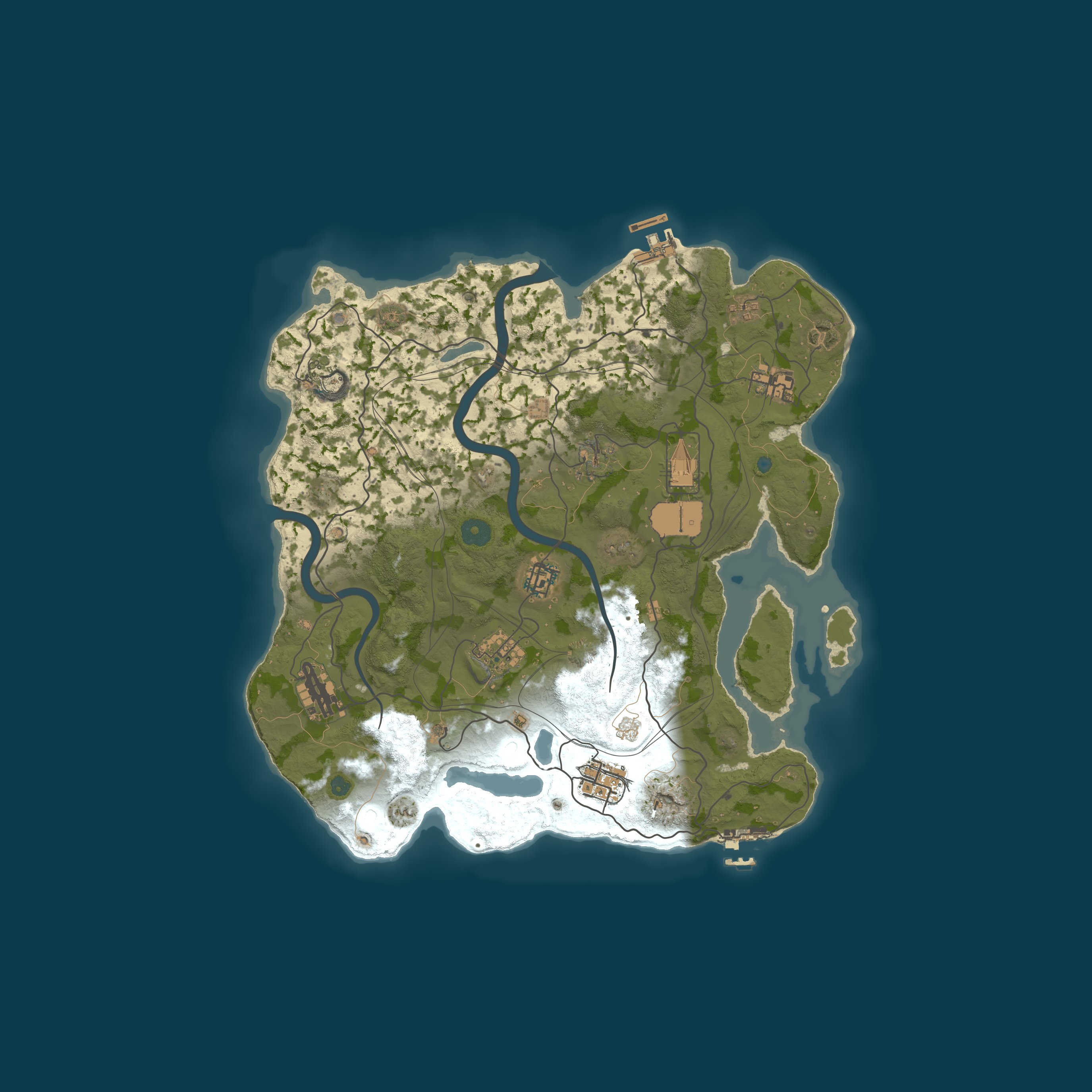 Rust map 3500/1337