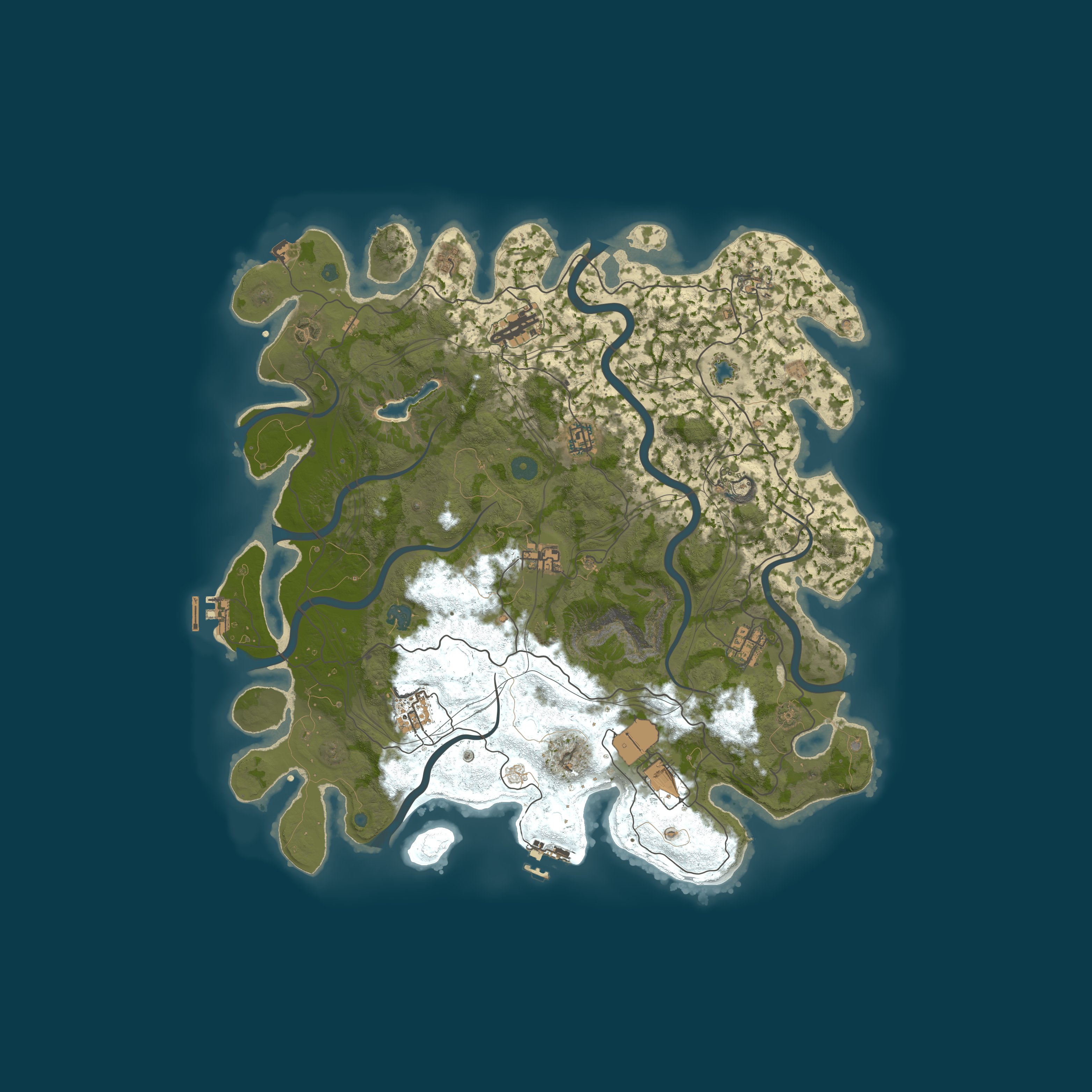 Map for #3[坚果]3X Solo/三人/萌新/养老/月清