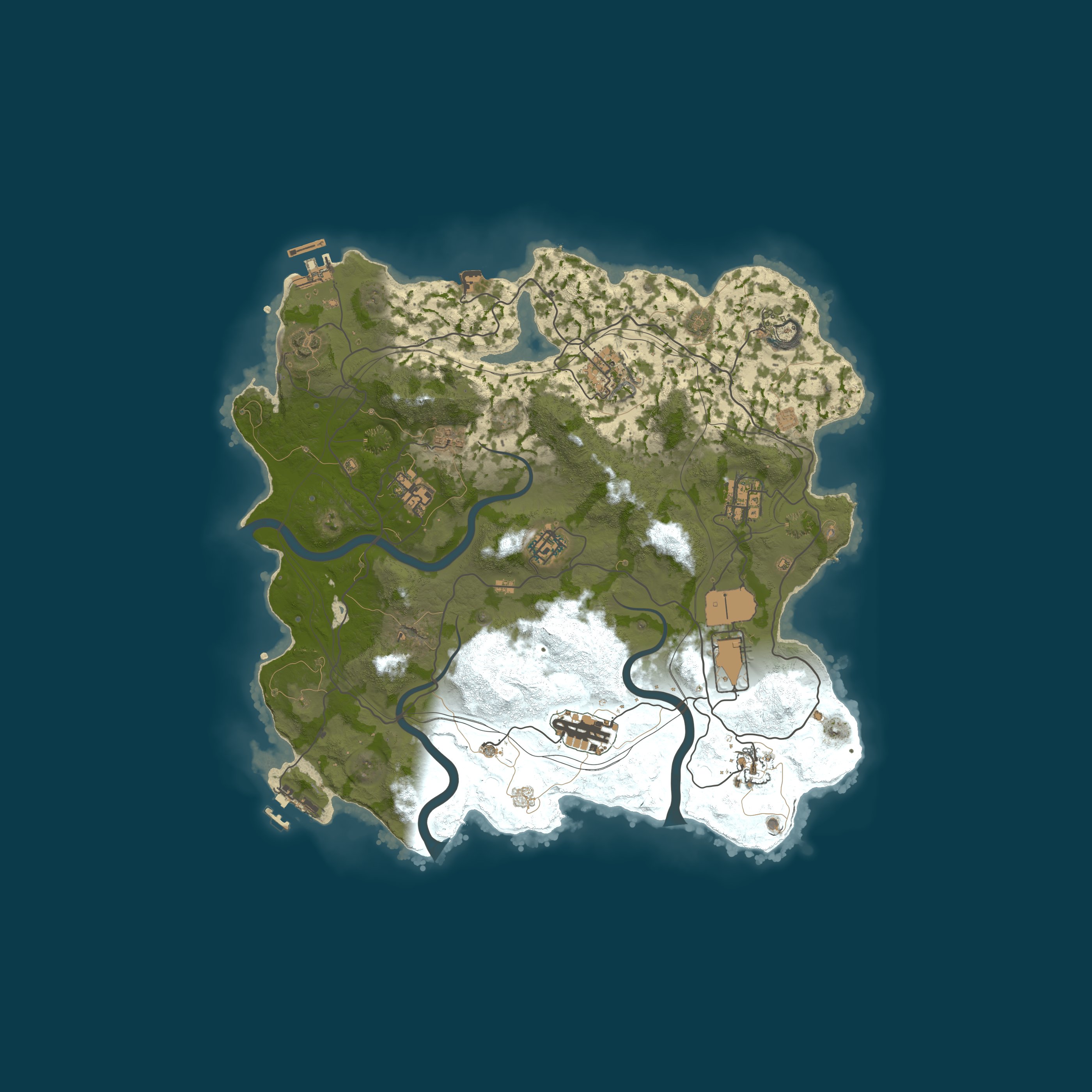 Карта сервера