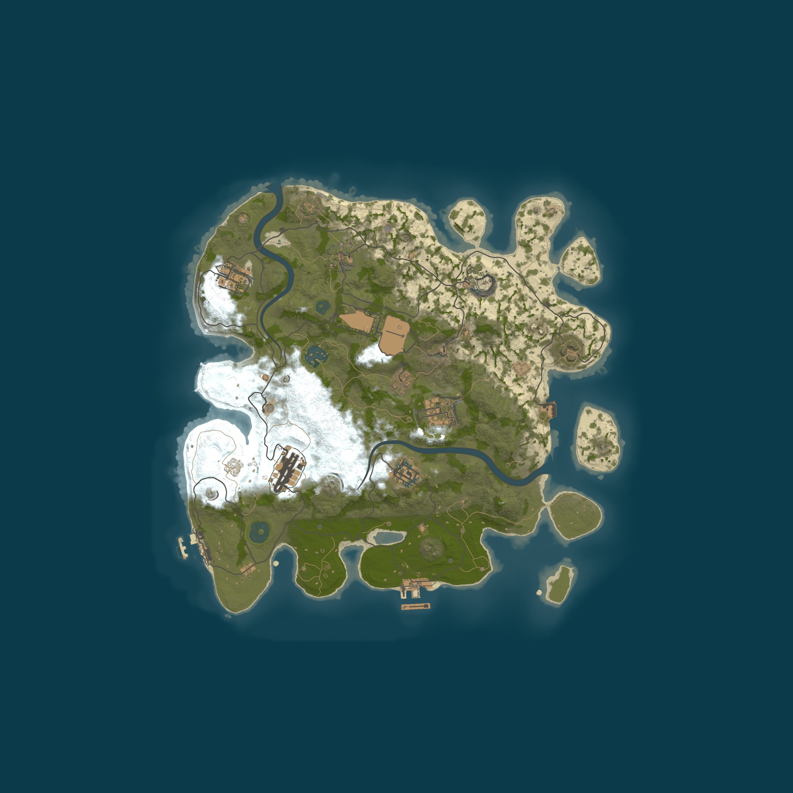 Карта сервера