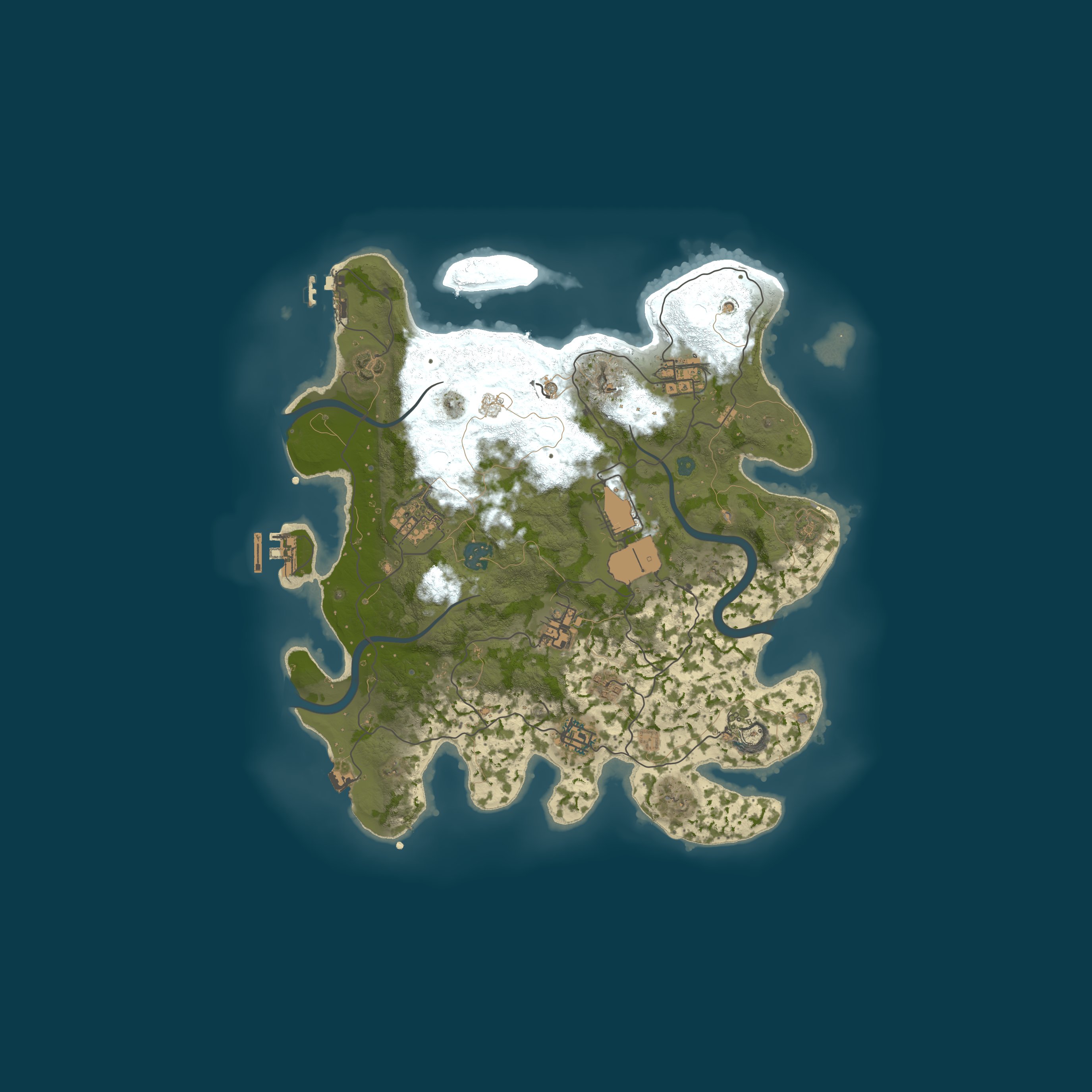 Map for RawRust 10x No BPs |Loot+|MyMini|Shop|Kits|