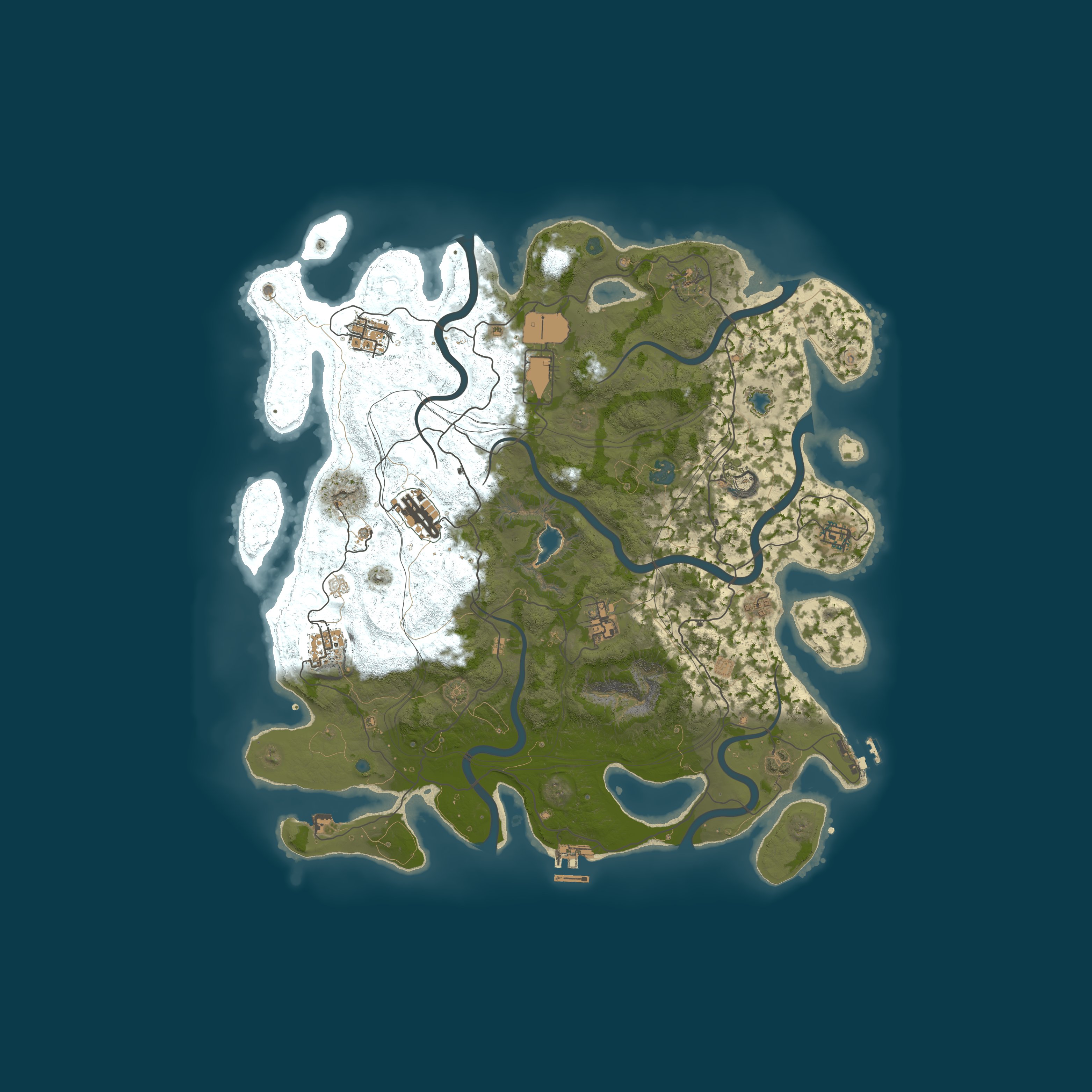 Map for [3/19] BCR Lite PvE | 4x | No Kill | Raid Bases | Noob Friendly