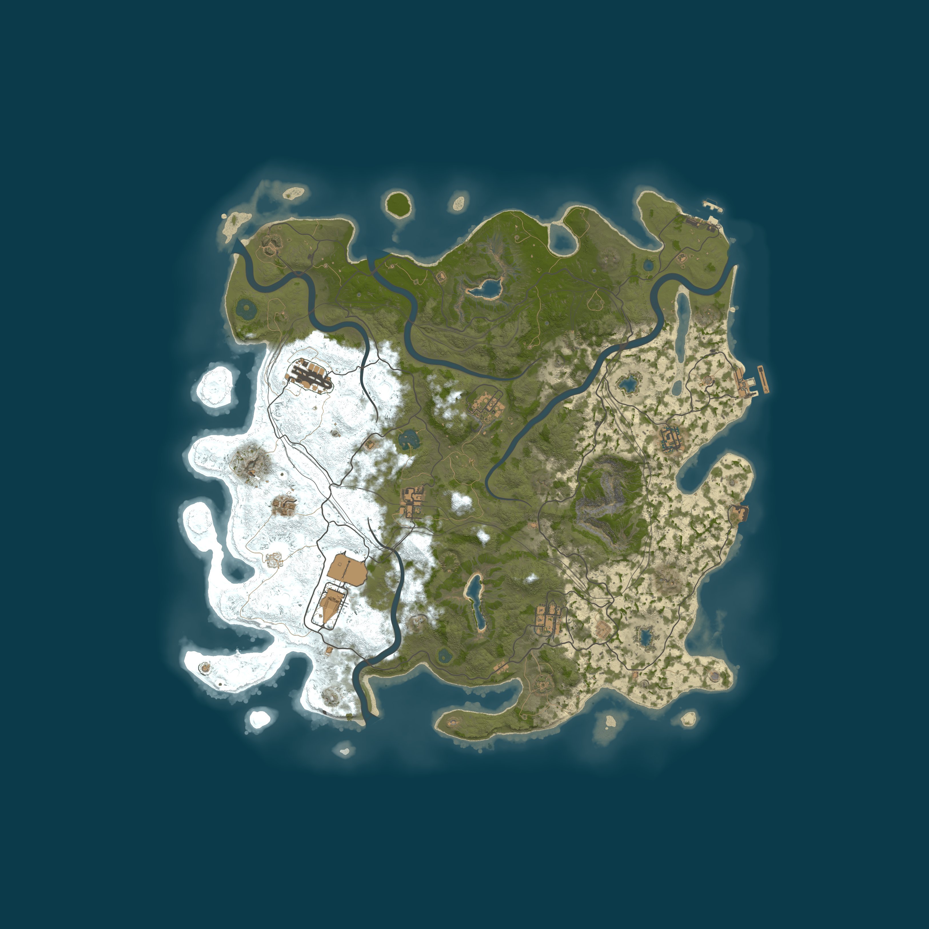 Map for Arcadium Vanilla