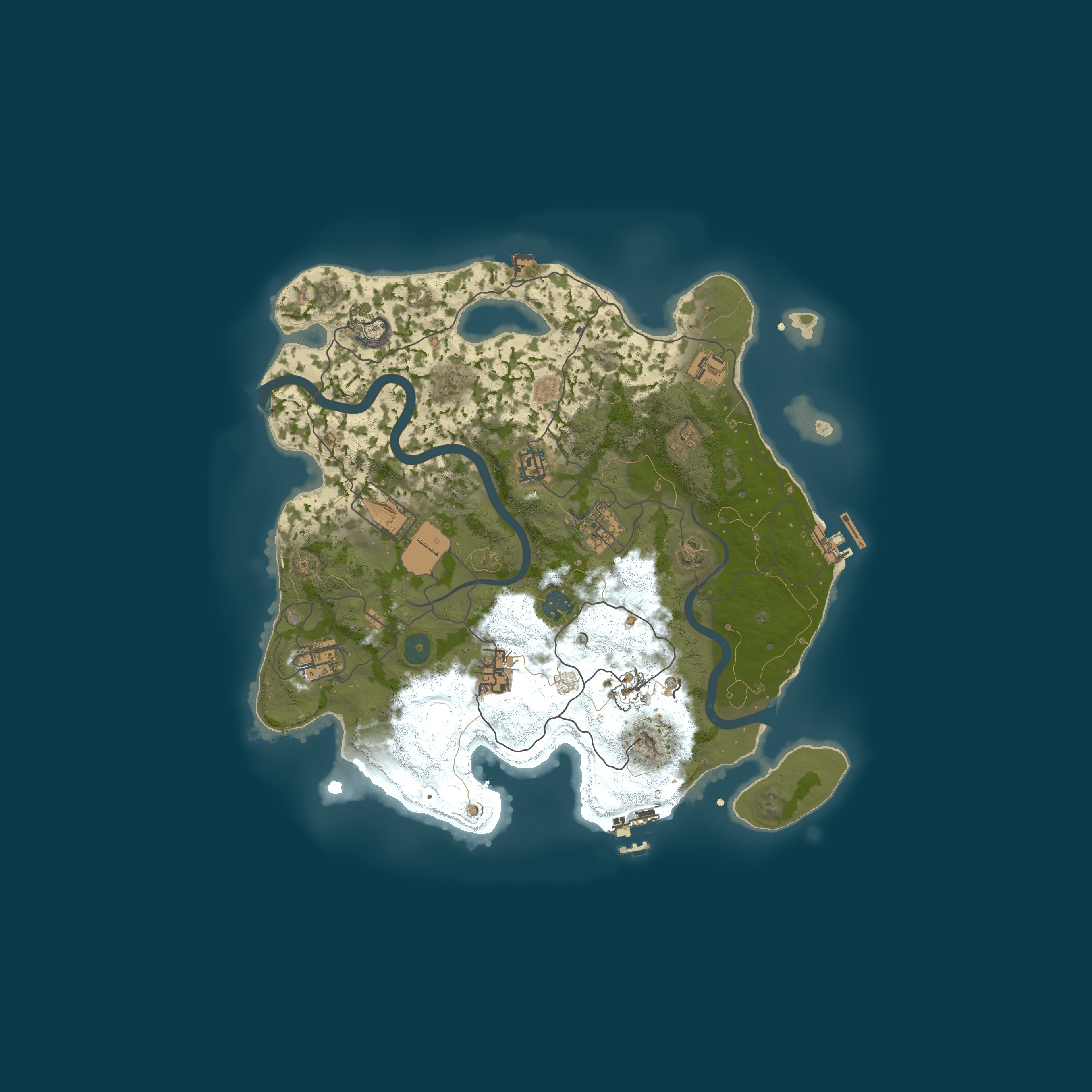 Map for Rust Colombia