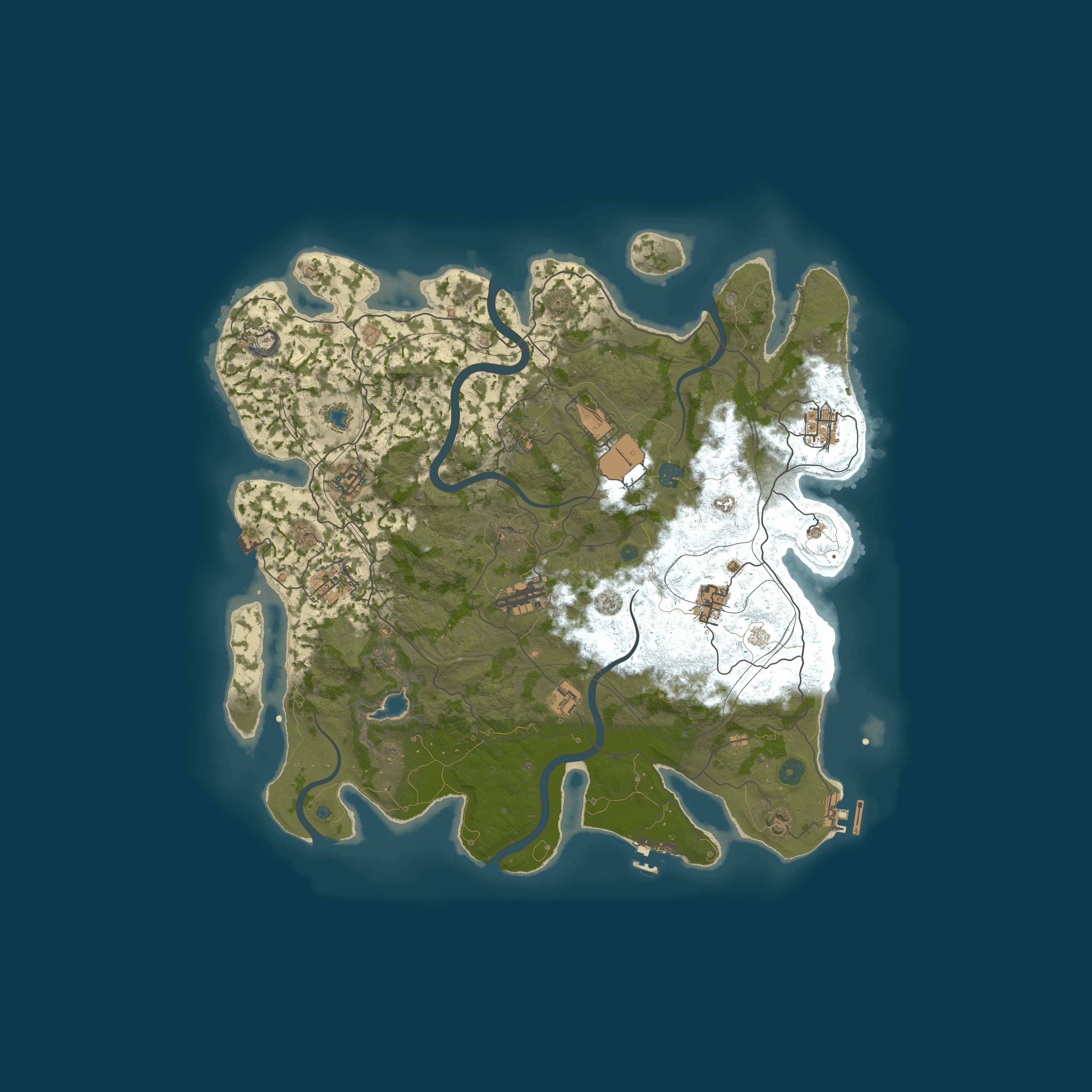 Map for #3 RUS-T PVE EASY ПЕСОЧНИЦА [X2|X3|EVENT|COIN|BANK]