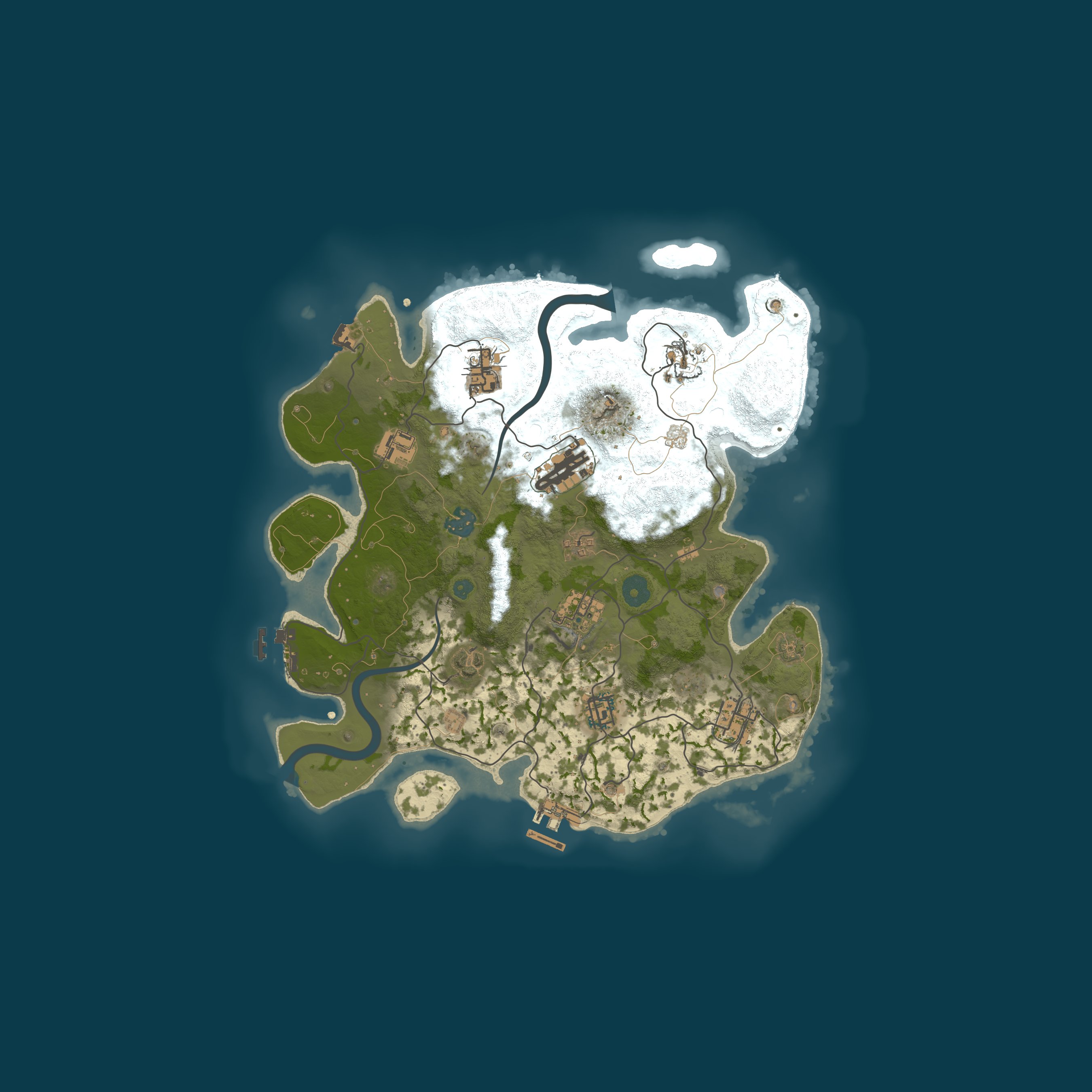 Rust map 3400/13825