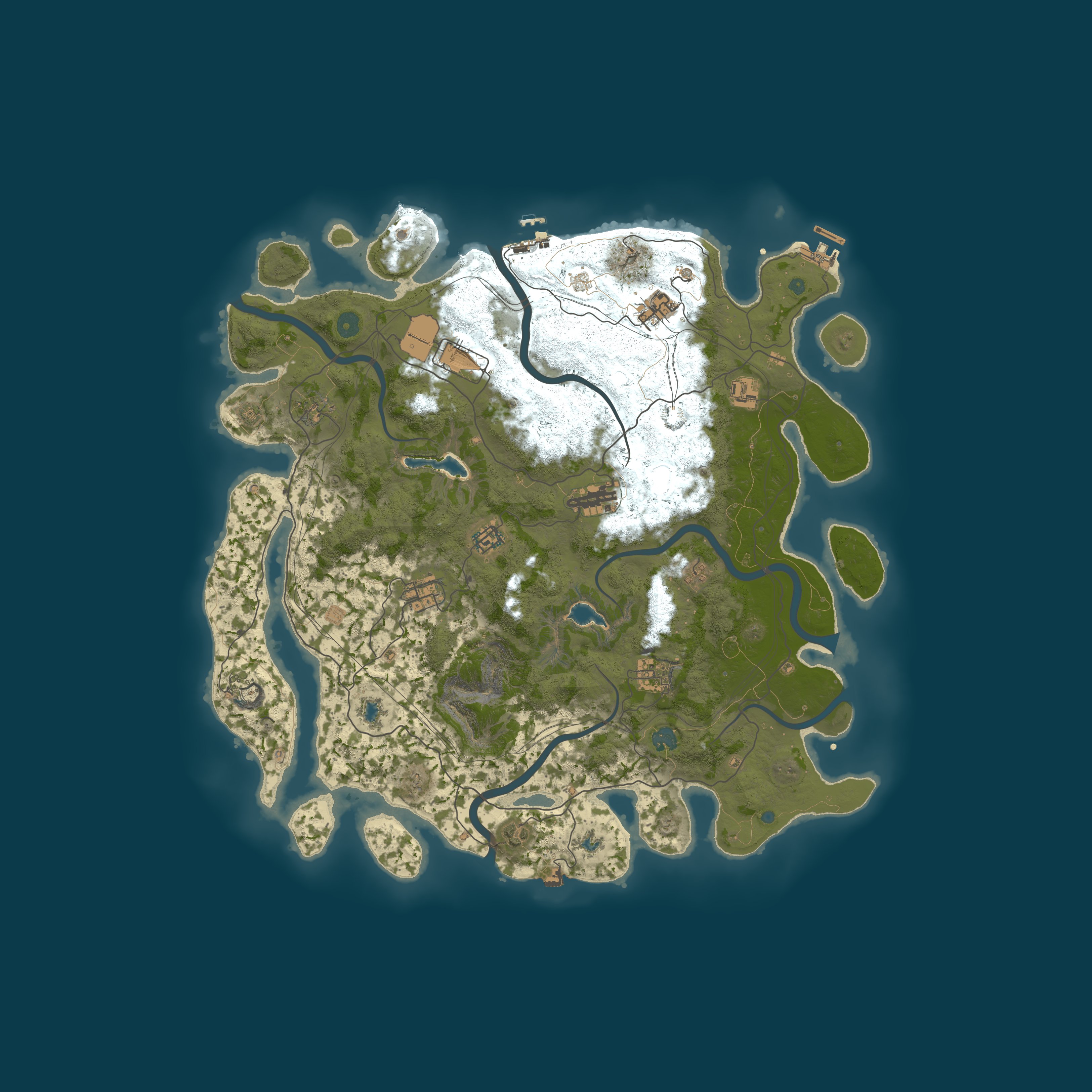 Map for (Wunders) Walking Dead | Zombie Survival