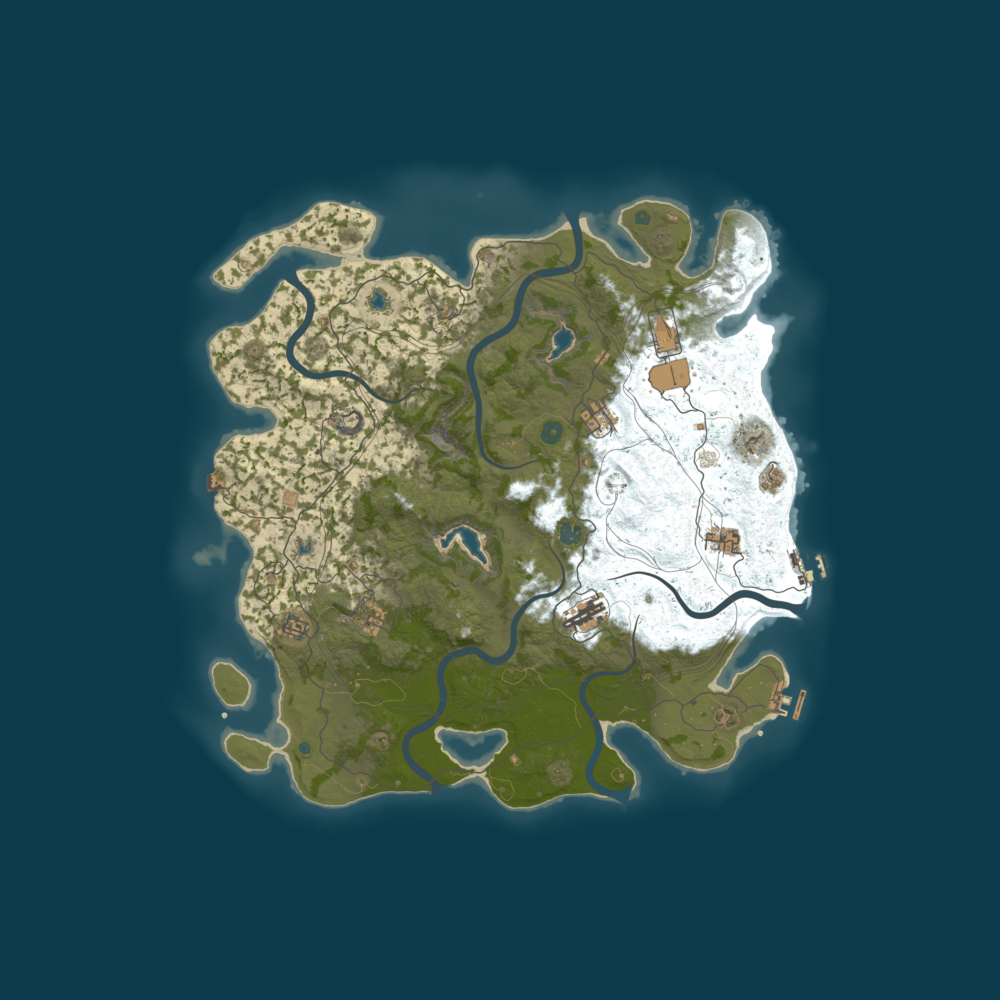 Map for LUCKY TIME | X2 | MAX 8 | LOOT+ | KITS | WIPE 08.05