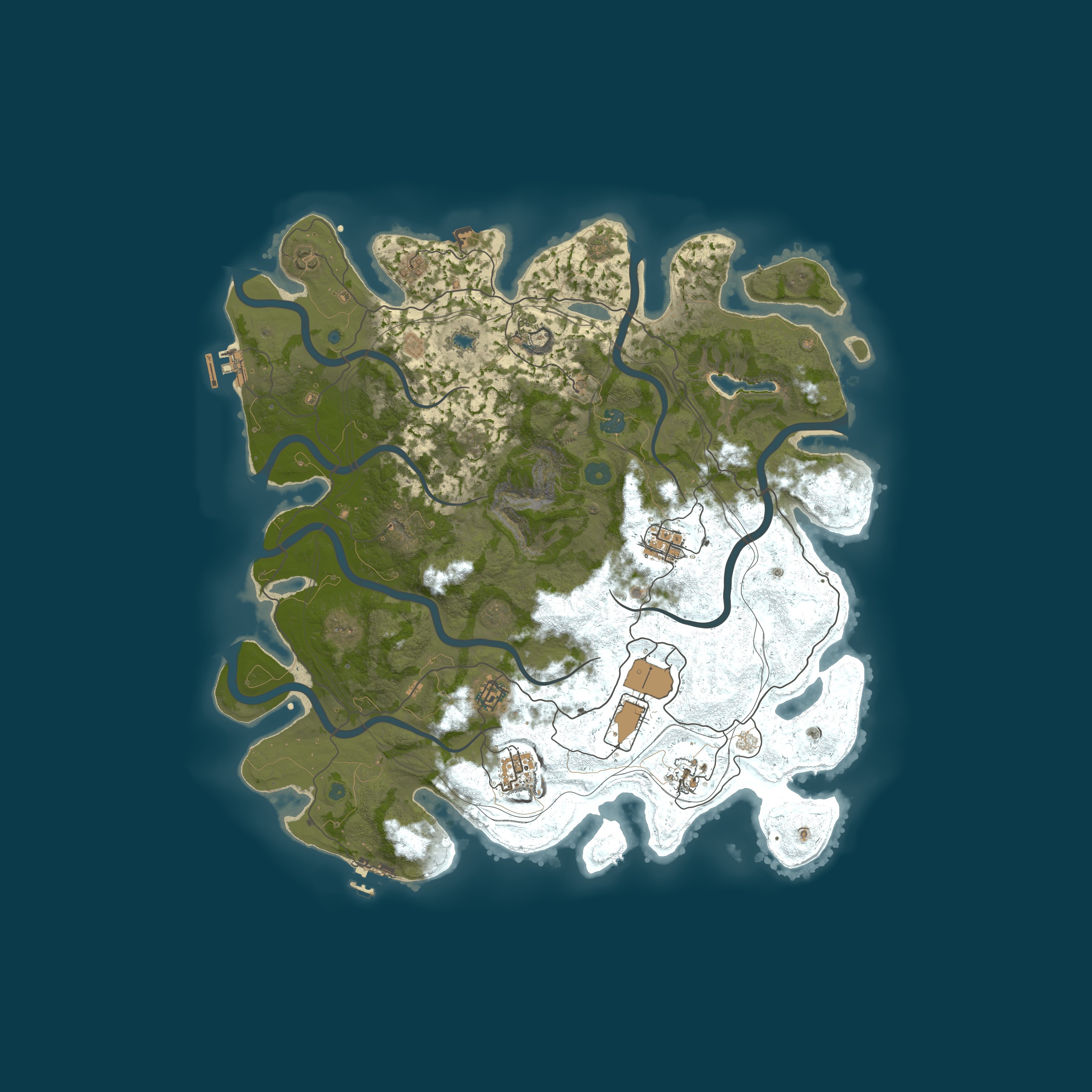 Карта сервера