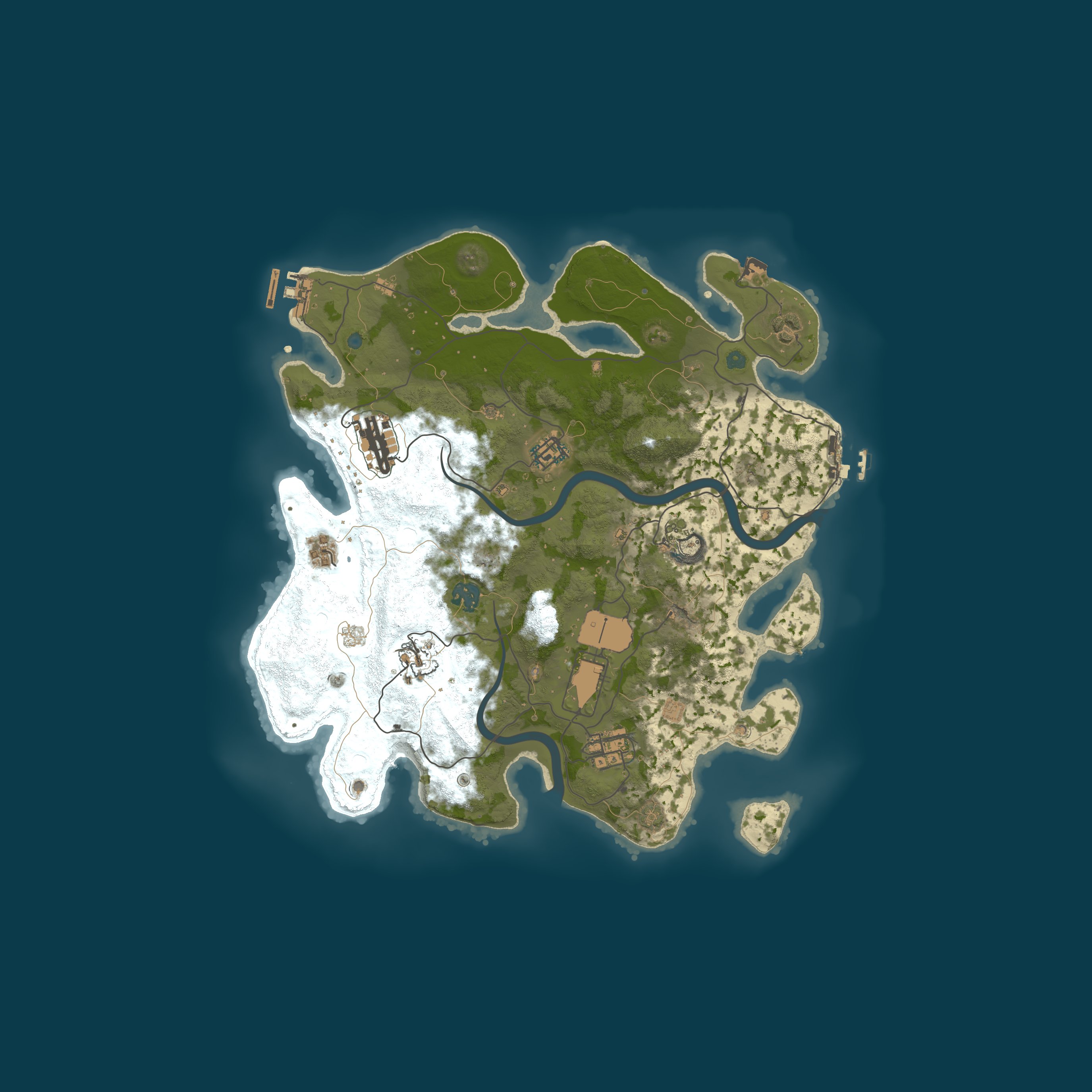 Карта сервера