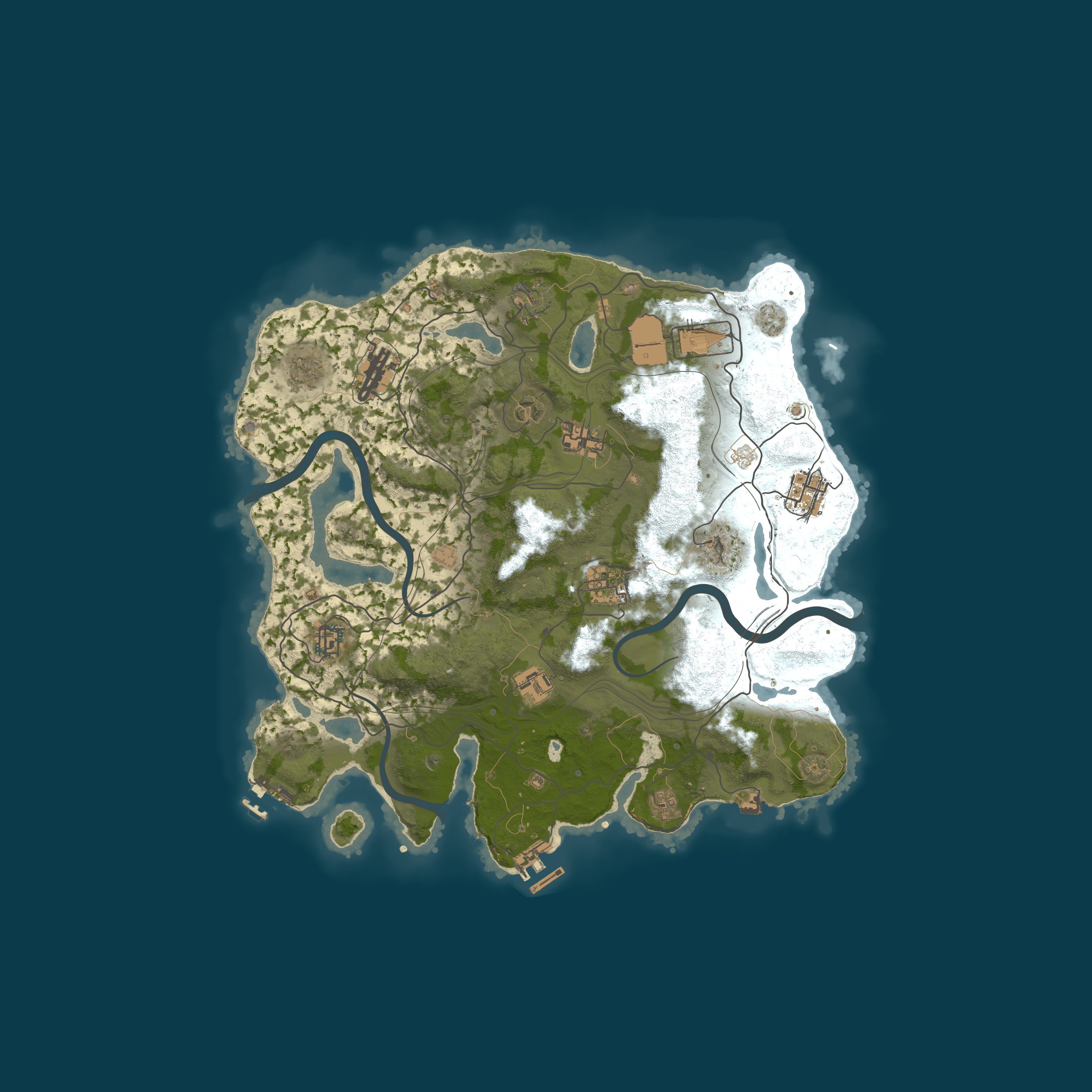 Rust map 3650/1337