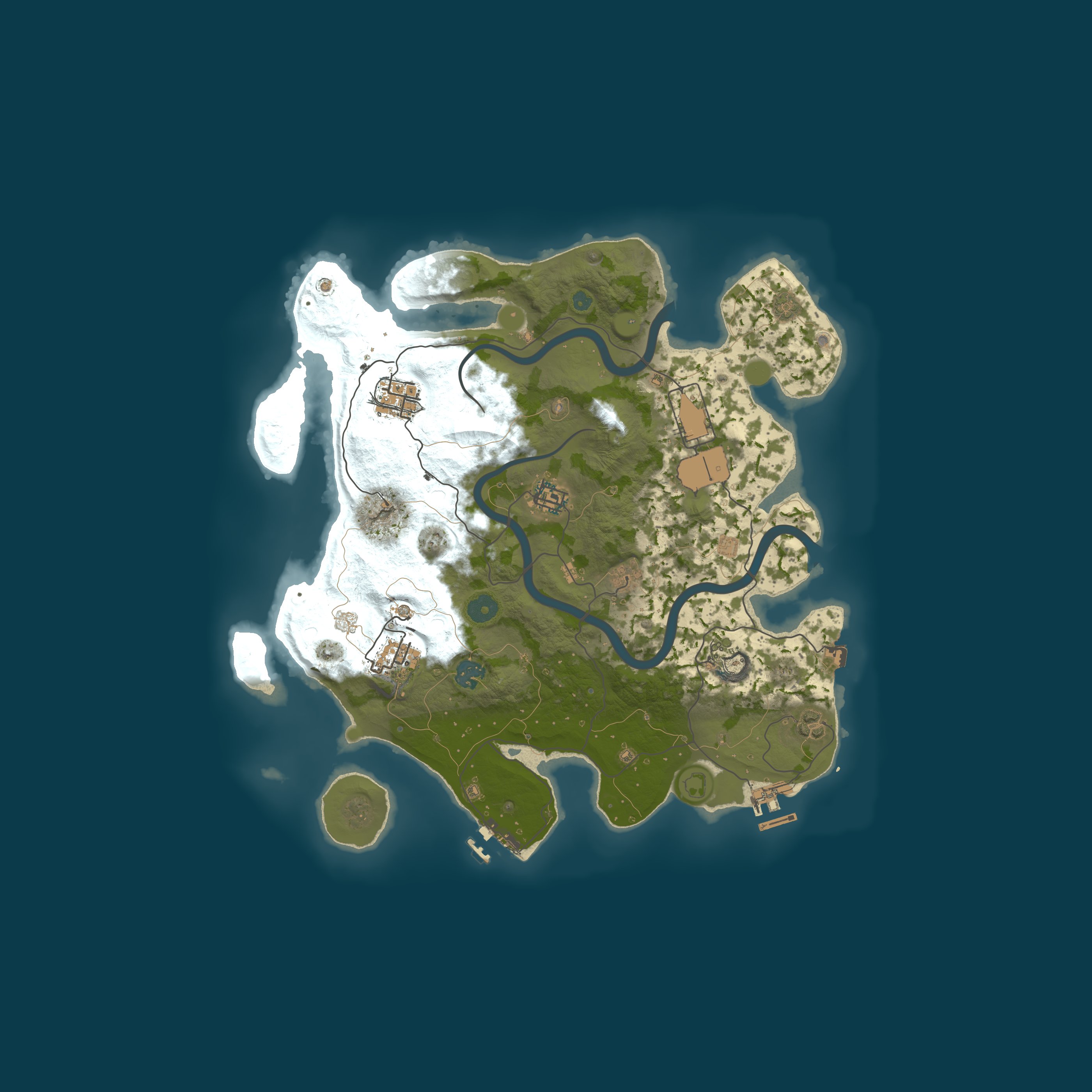 Карта сервера