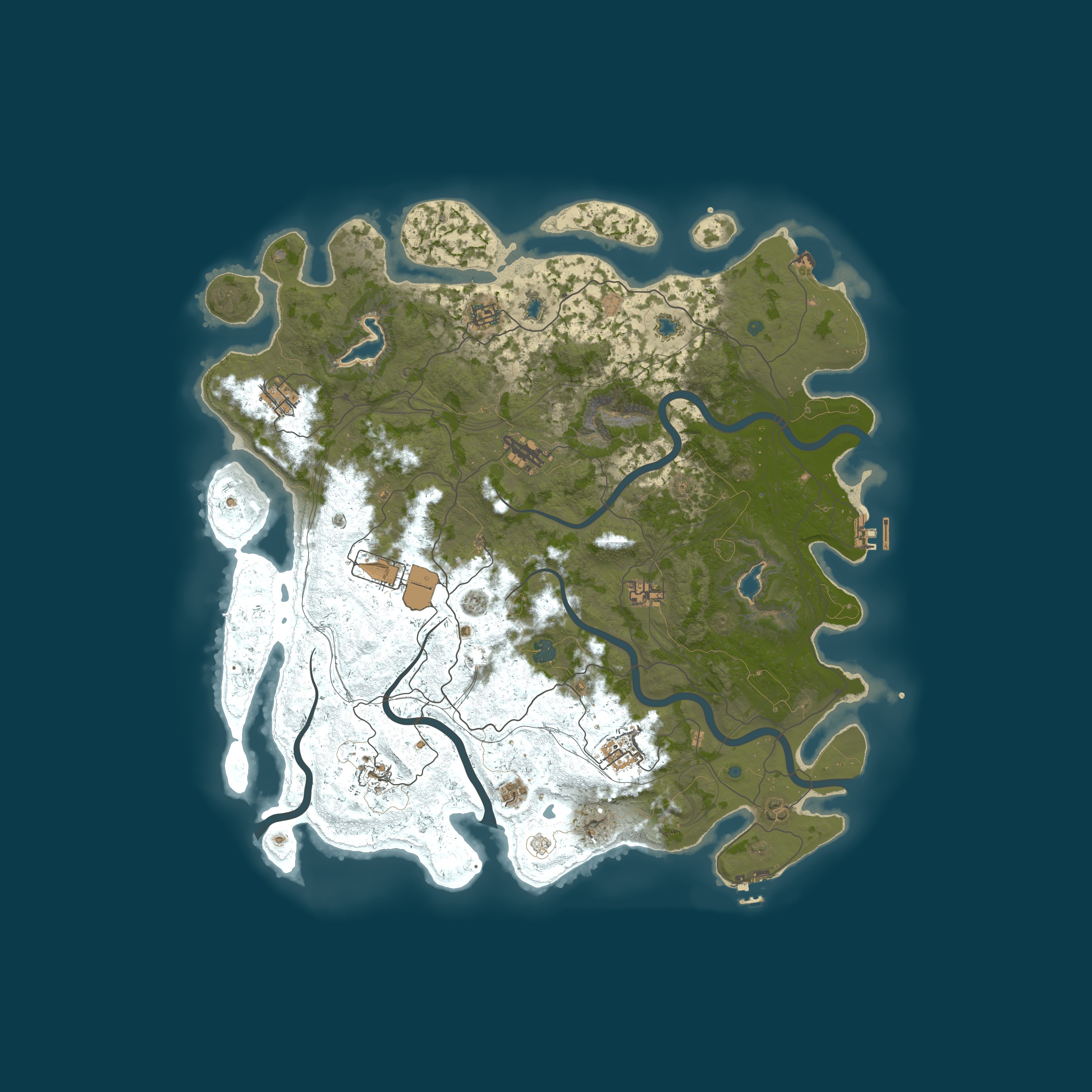 Map for Rusted 2x Vanilla | EU | Solo/Duo/Trio | Bi-Weekly | X2
