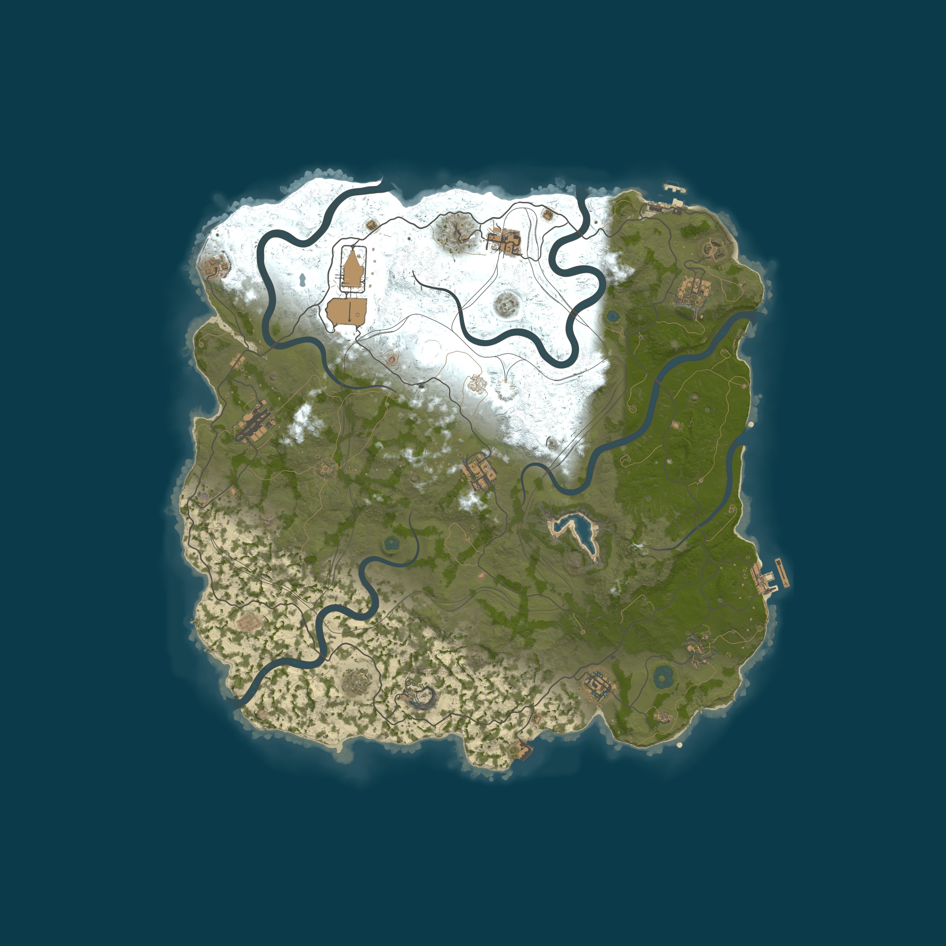 Карта сервера