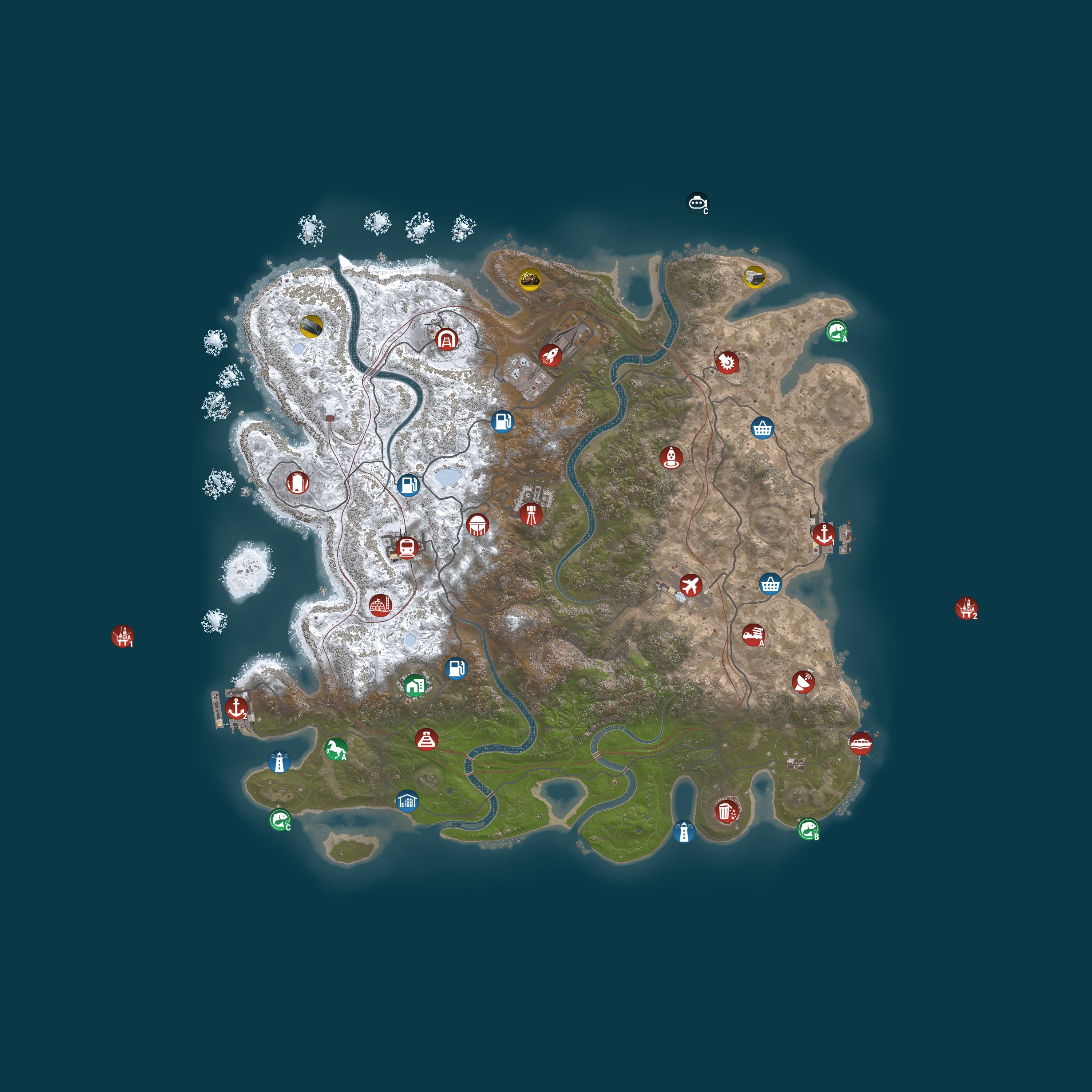 Map for Magic Rust #18 — Vanilla 2x | Baйп 13.05