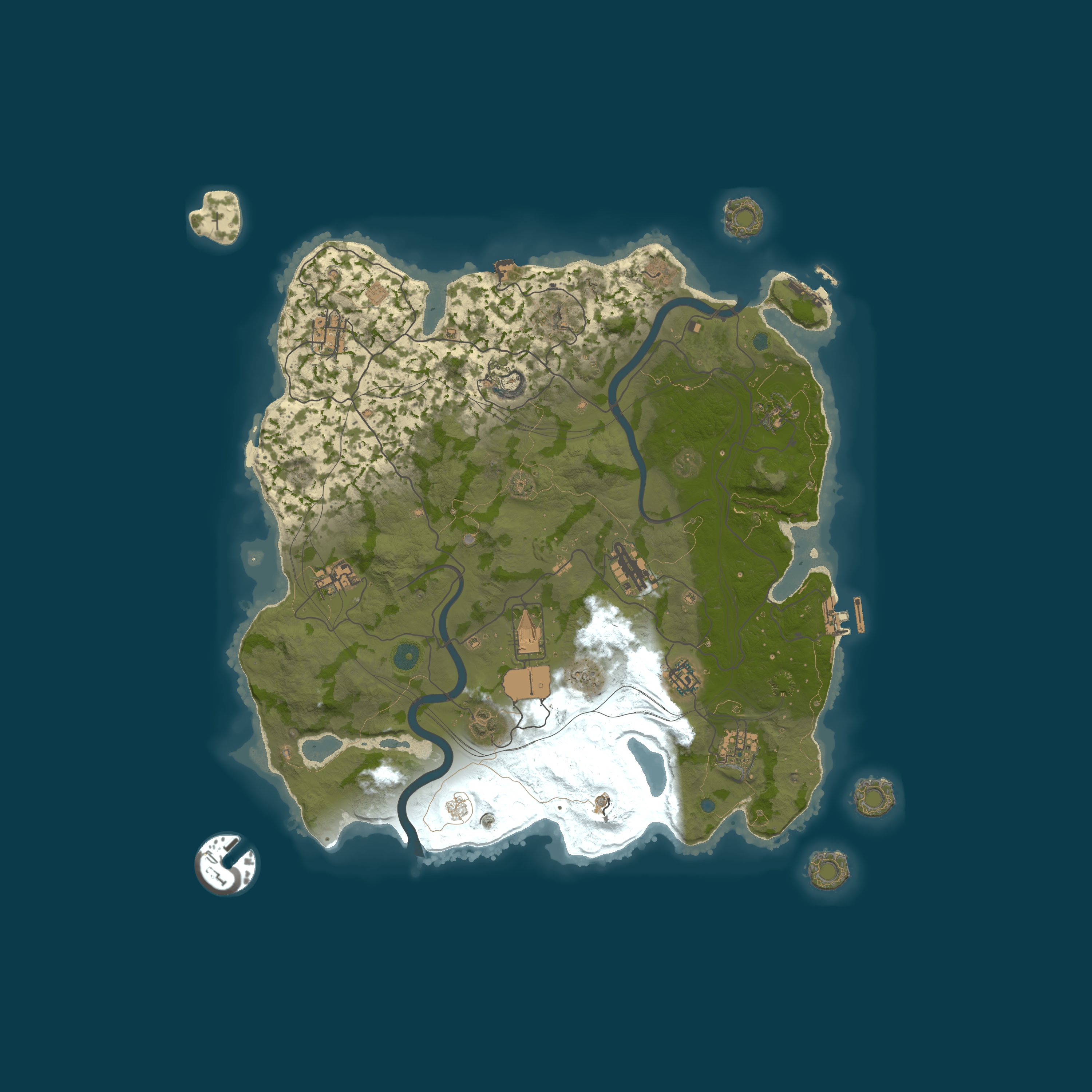 Map for [EU]Royal Family Gaming|3X|PVE/PVP Zones|Monthly|