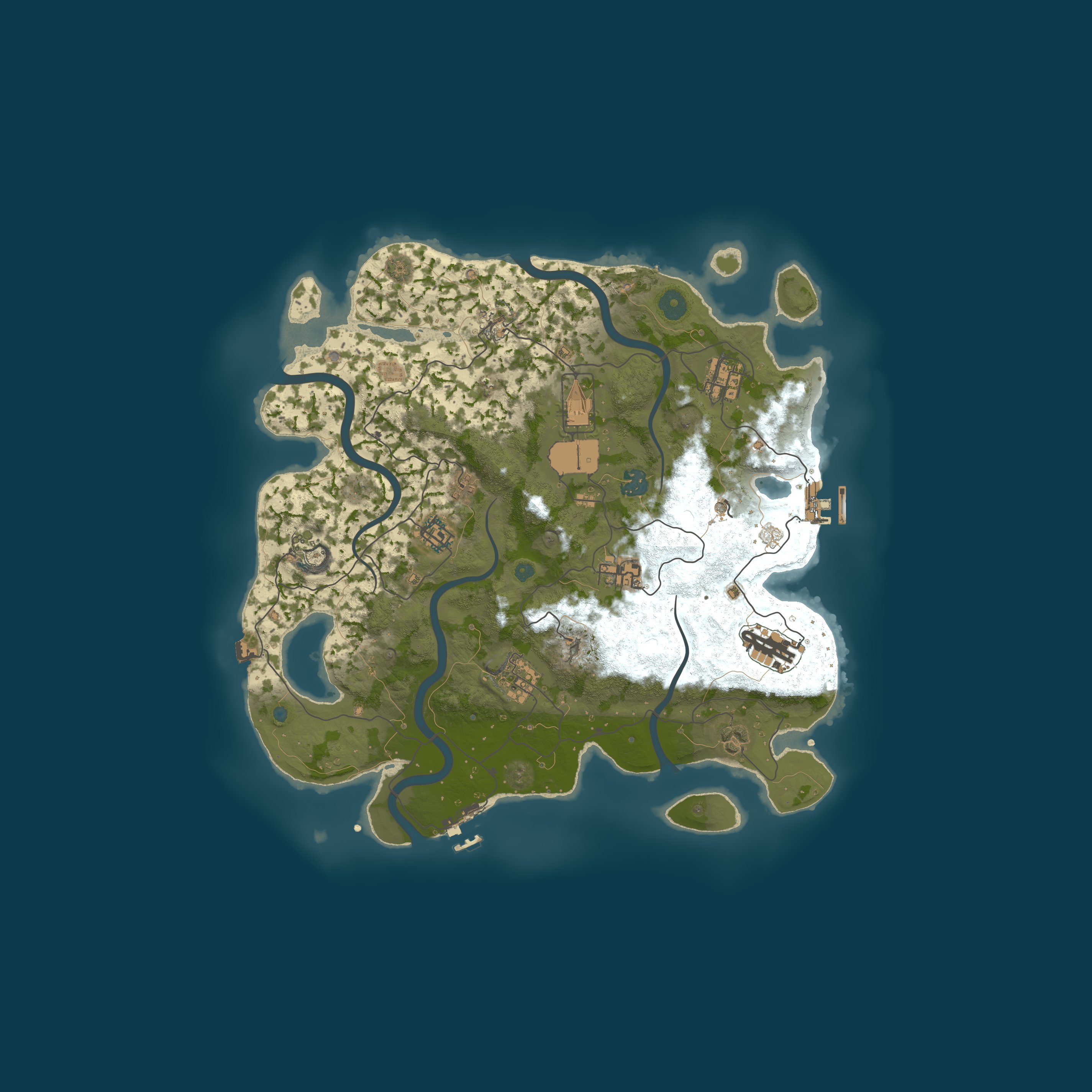 Map for Tactics Game Survival [x5]