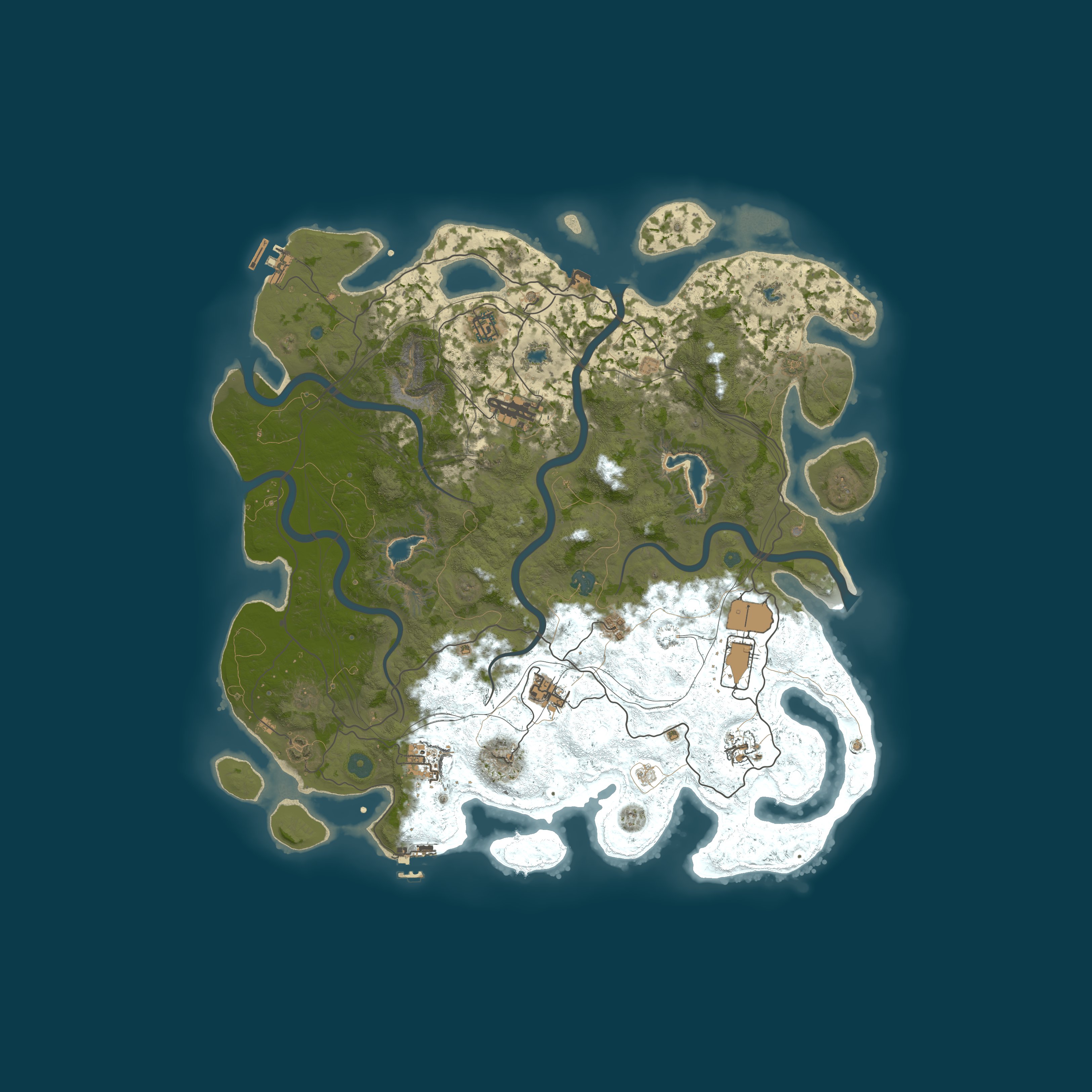 Карта сервера