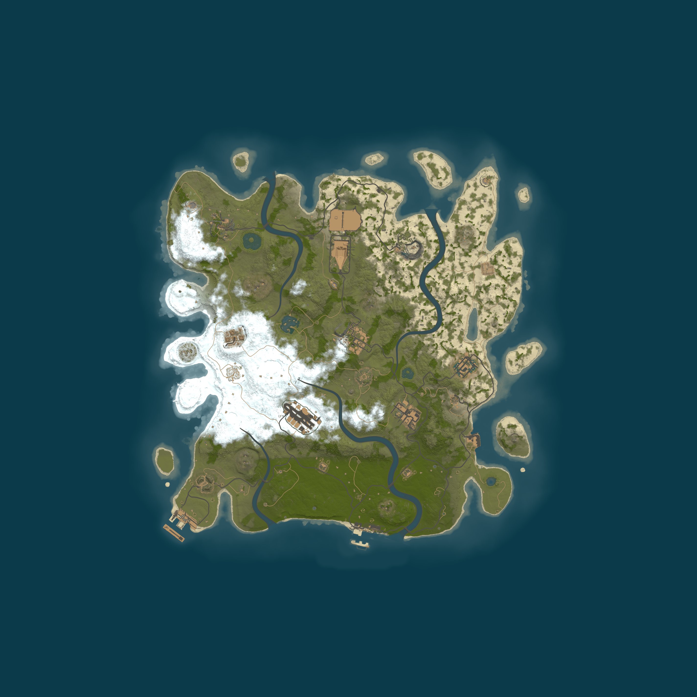 Map for Vanilla Rust