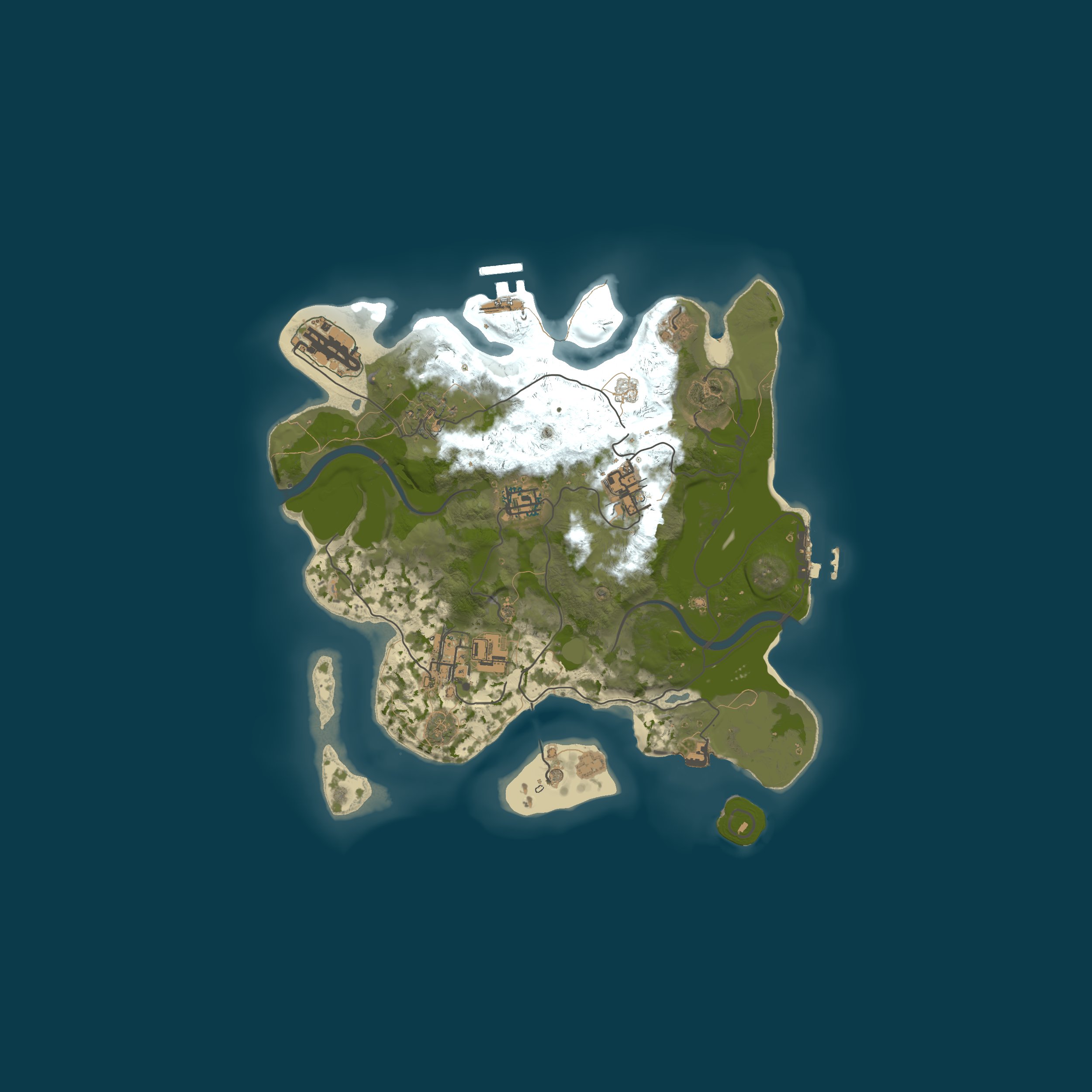 Map for FLYING TURBANS 2  |HELI|BUILD|PVP|NOBP WIPE