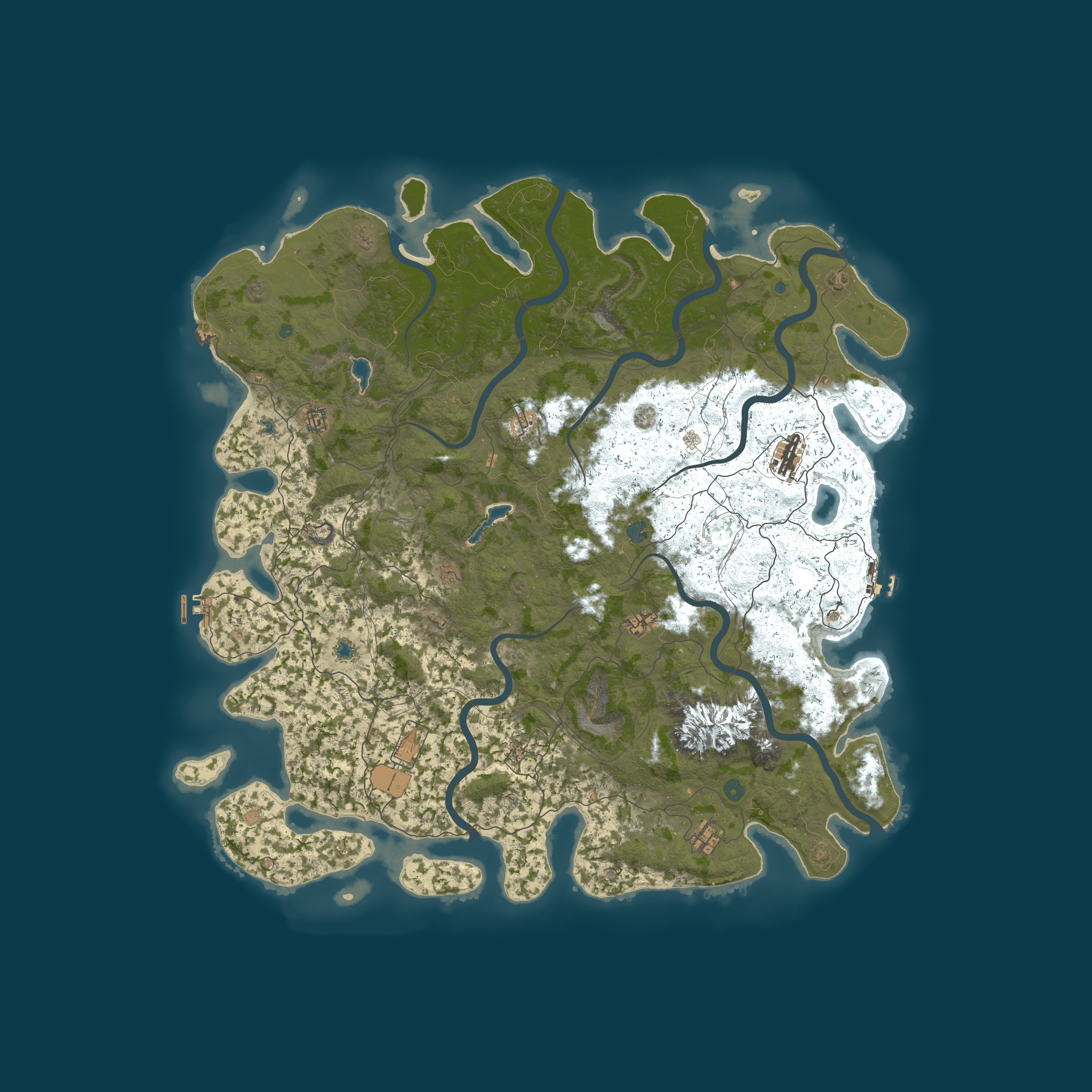 Map for Fallout | Staging | low Upkeep Cost
