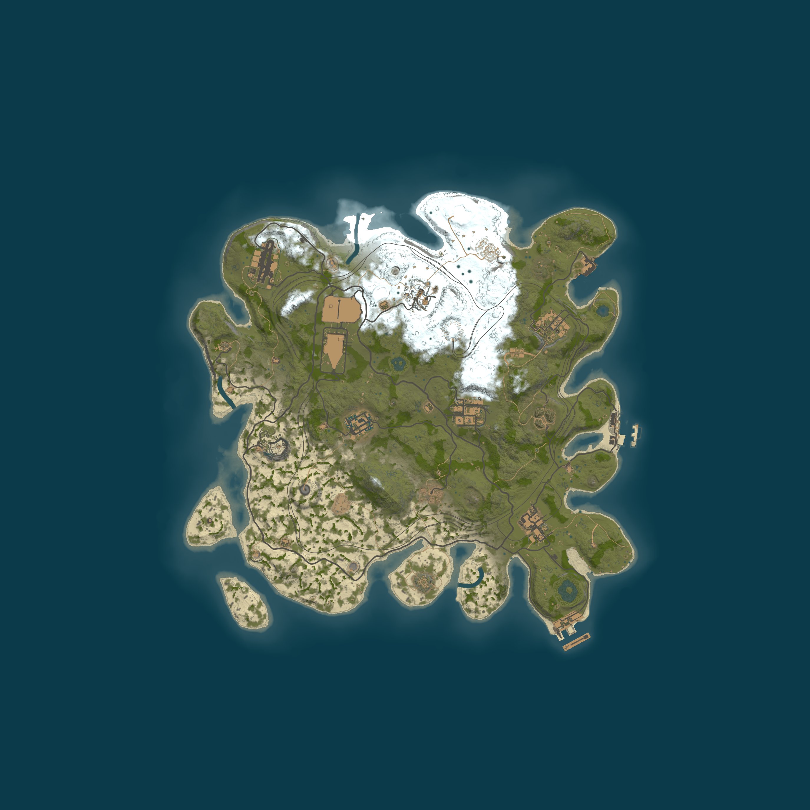 Map for BotWorld PVE AI Player70 Live Bots 5X