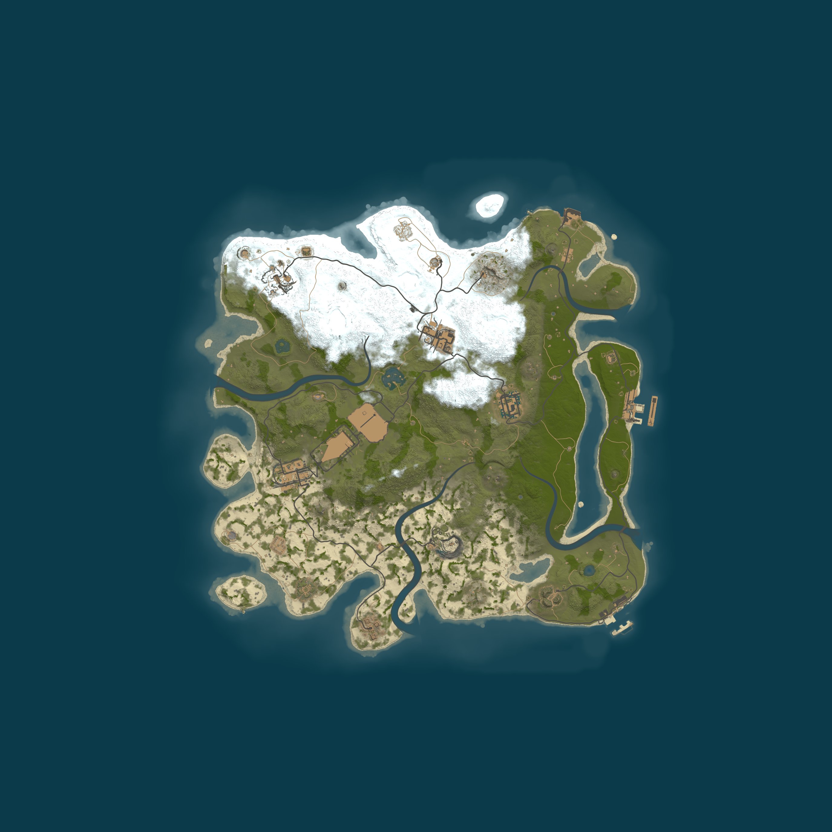 Карта сервера