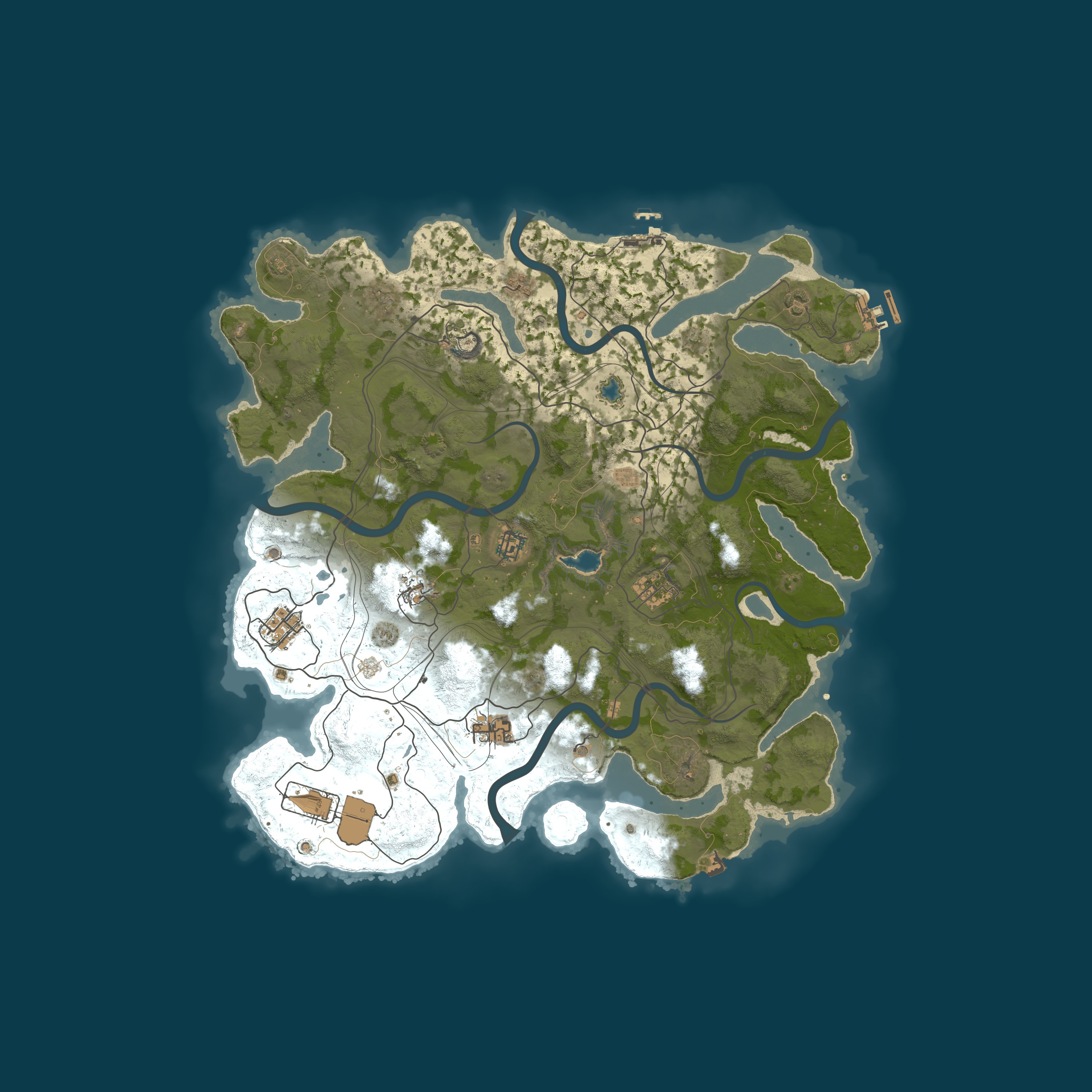 Map for A Rust Server Phoenix