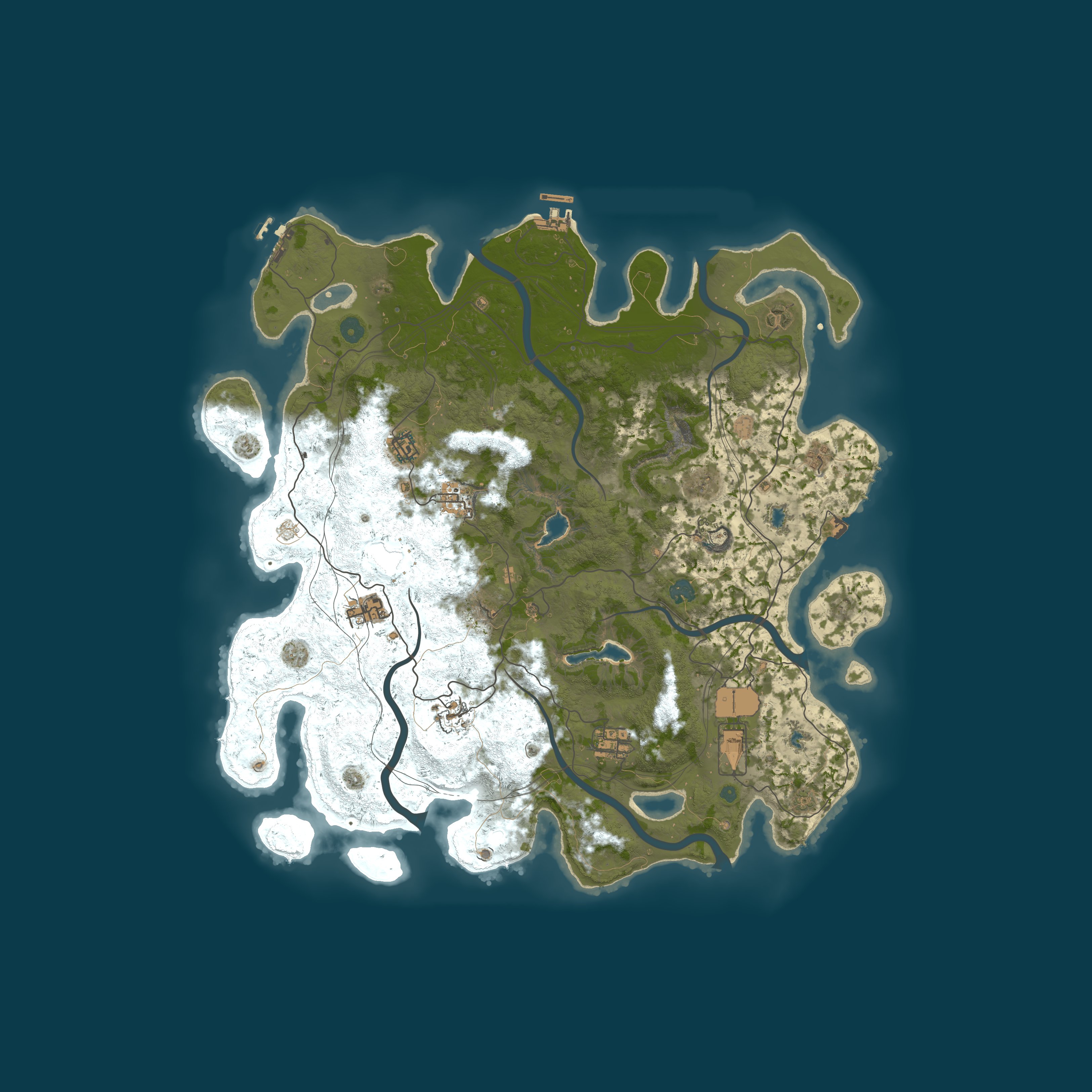 Map for 爱酱PVE|2服|原倍|死亡不掉|物品跨档|突袭基地