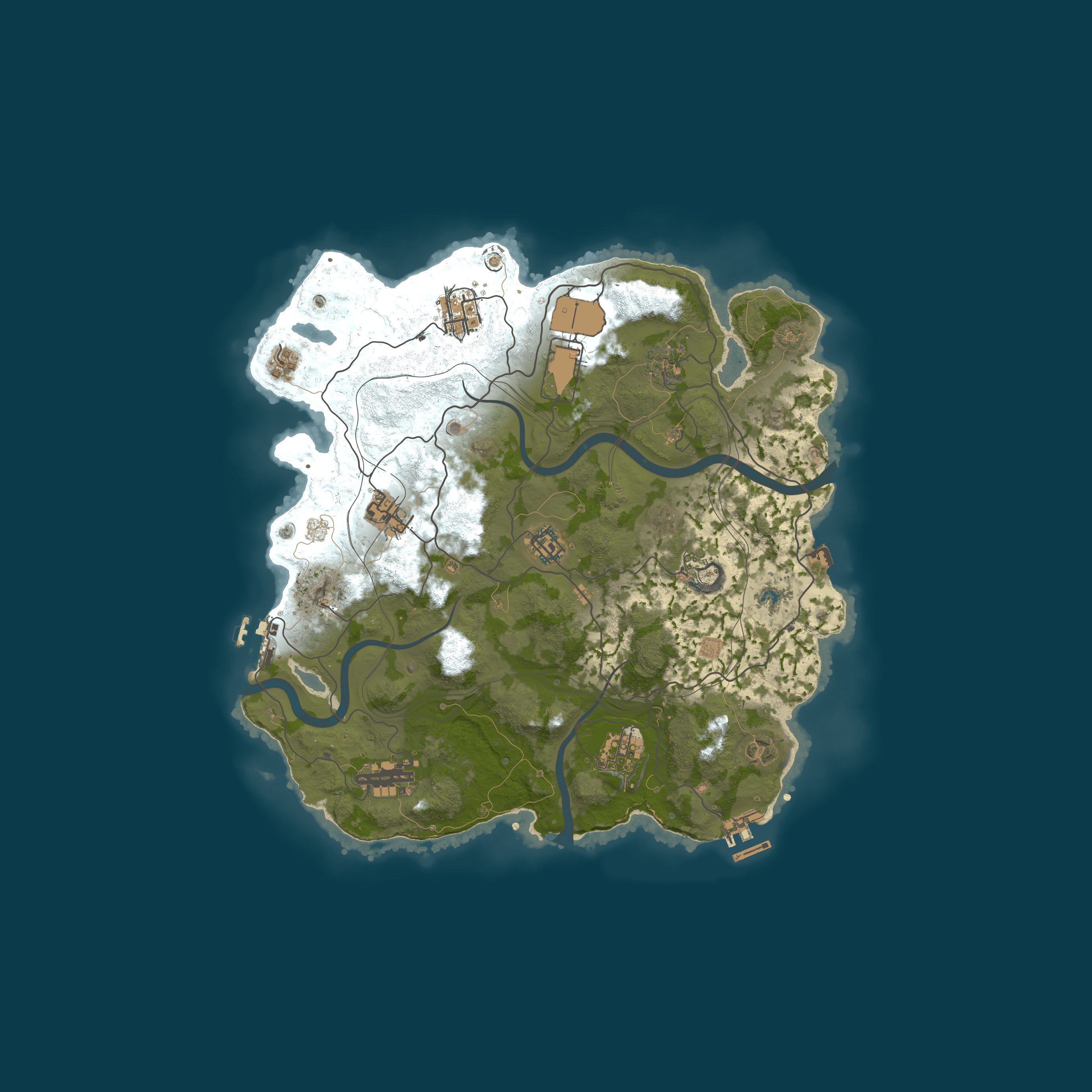 Map for US Limitless 2x Solo/Duo/Trio|No BP Wipes|Team BPs|Noob Friendl