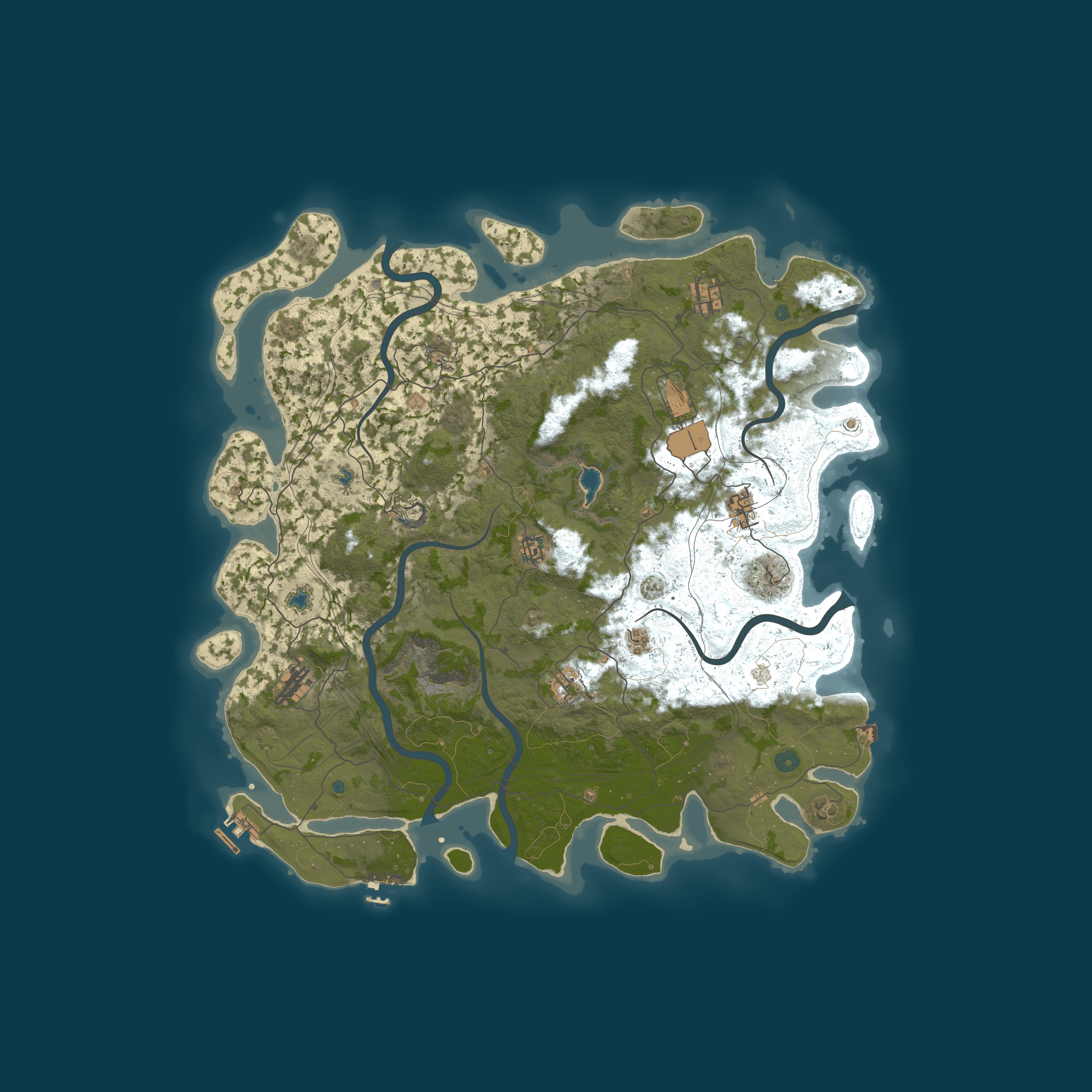 Map for (5/7) Indy 5x Monthly | Mini Spawns | No Turret Limit