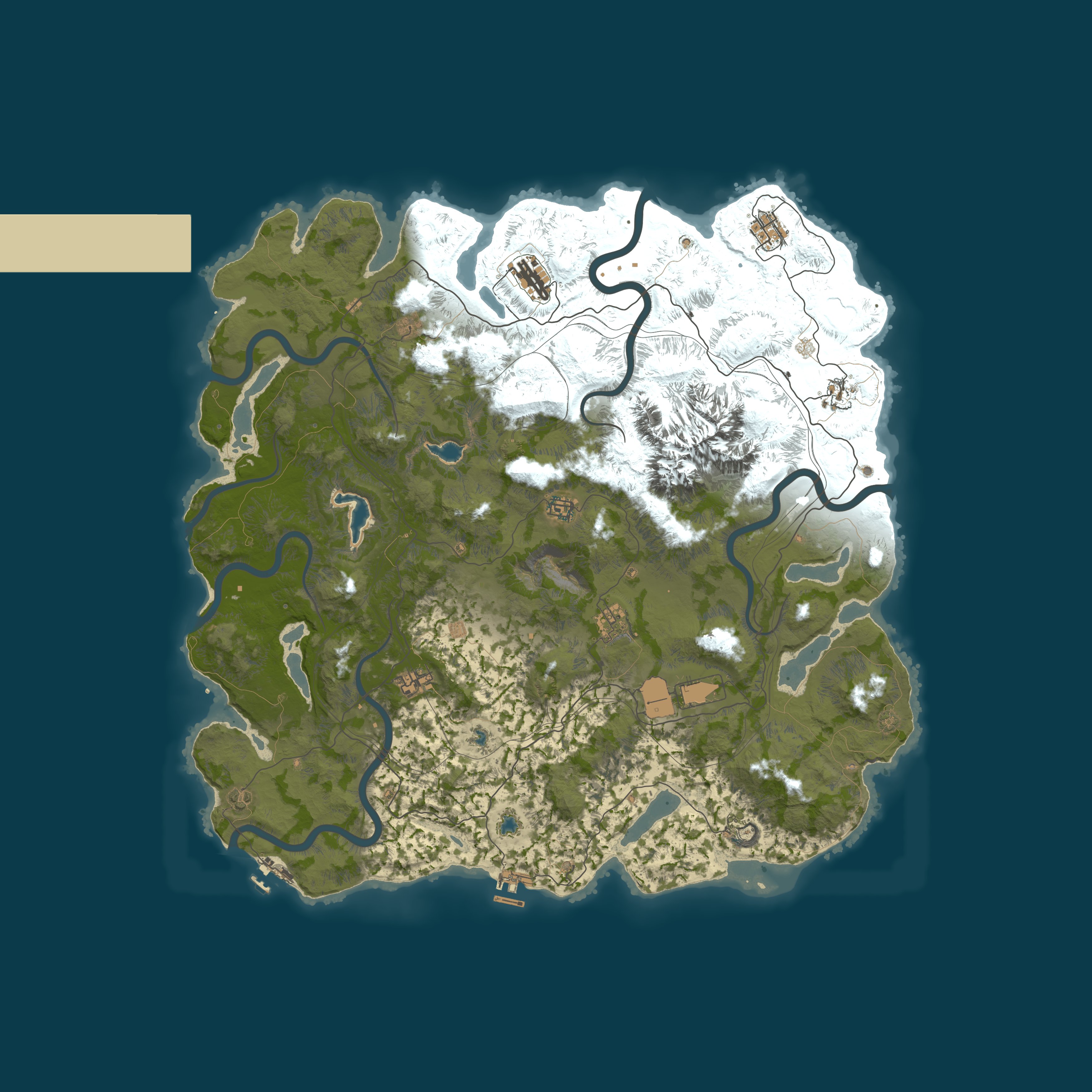 Map for 【盛京城-欢乐PVE】 萌新-养老-突袭基地