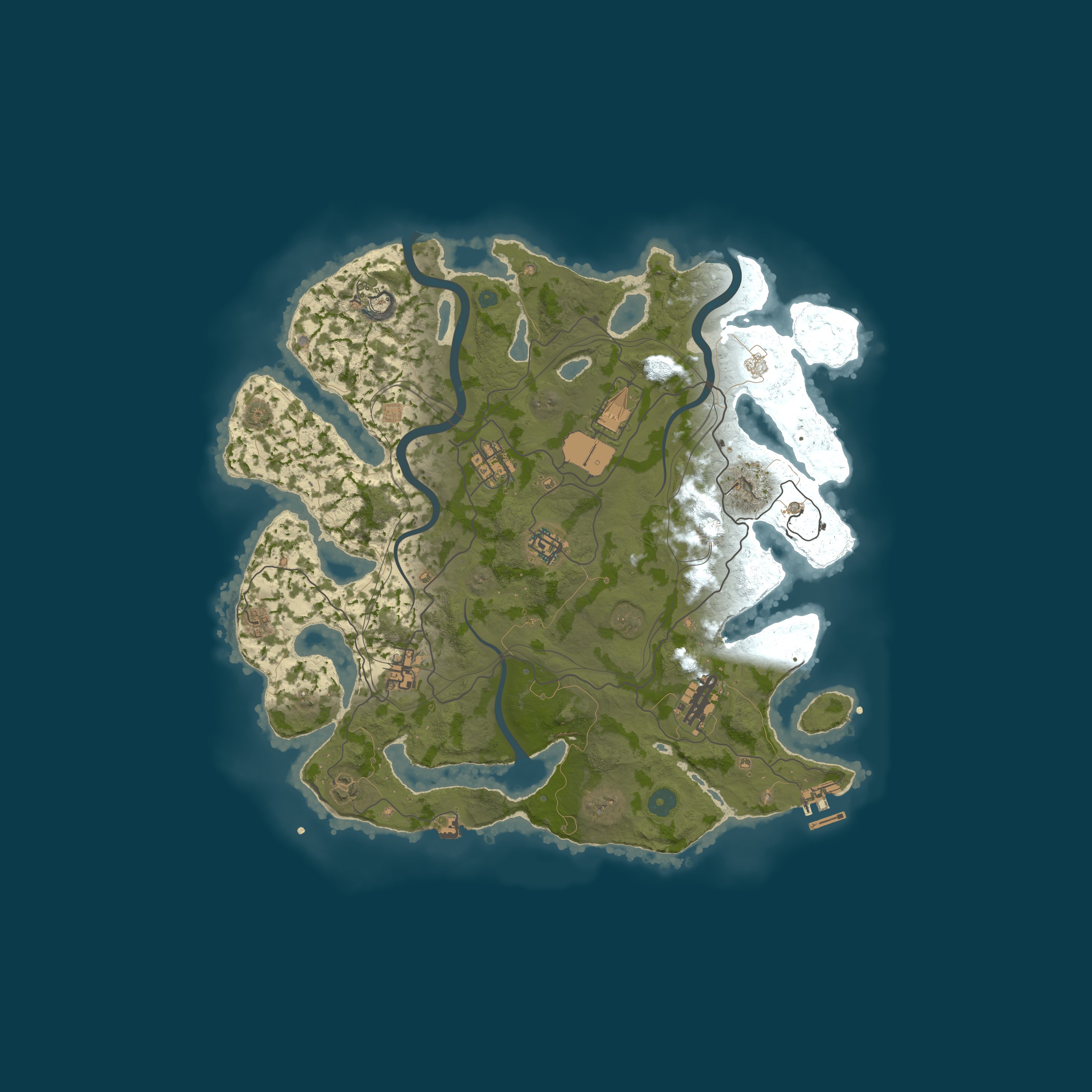 Map for [TR] Dirilis 3X - Solo/Duo/Trio/Quad|Max 5 Yeni Baslayan