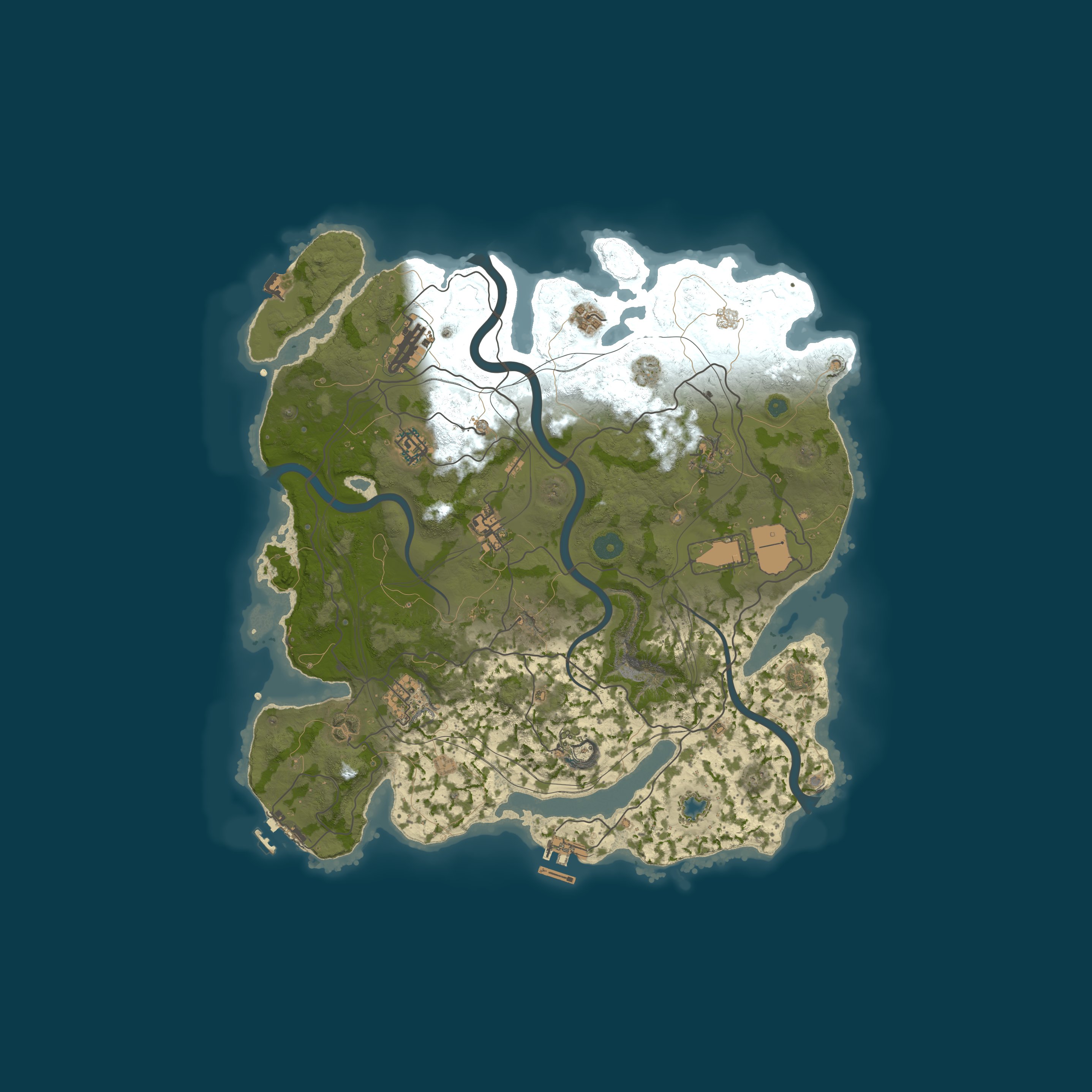 Карта сервера