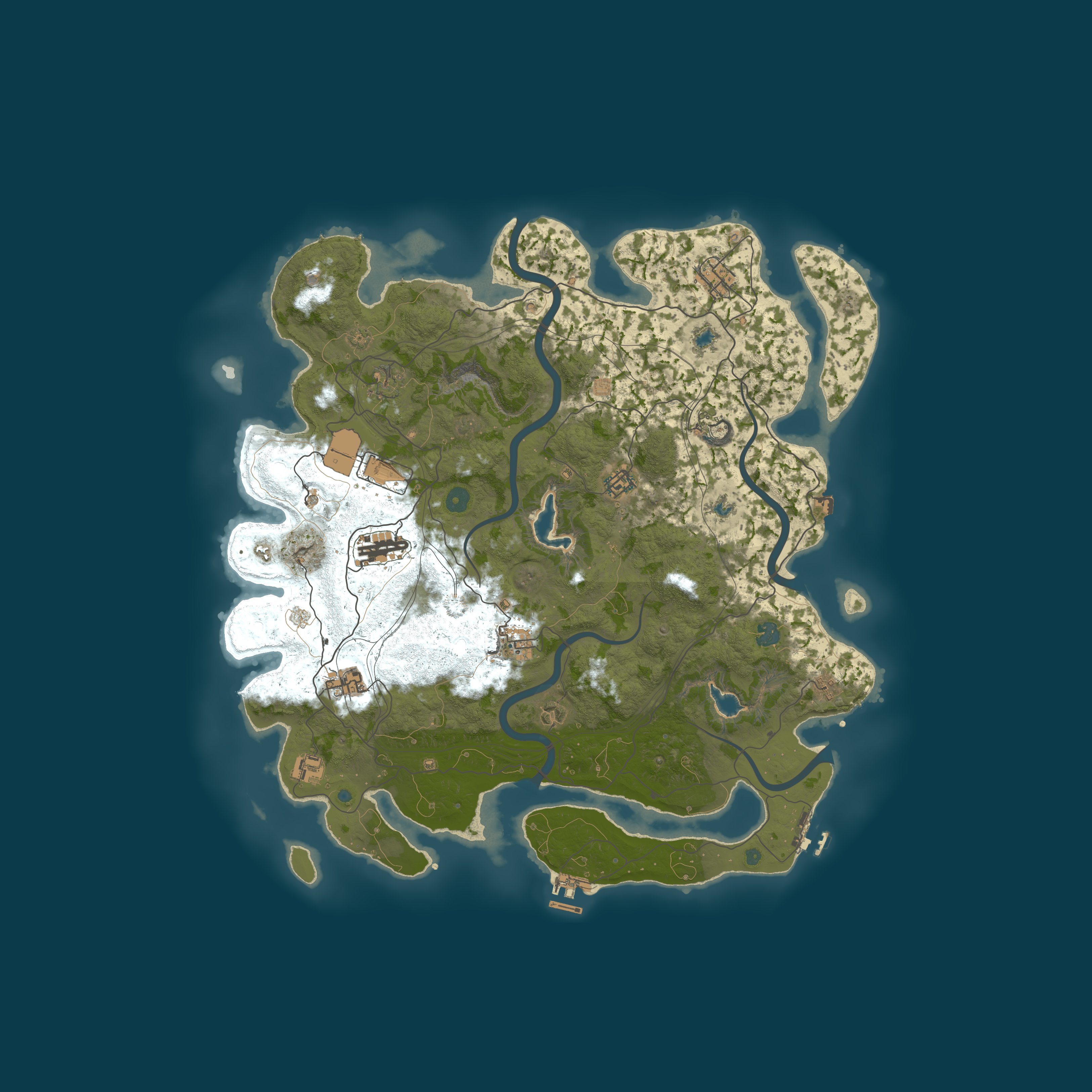Карта сервера