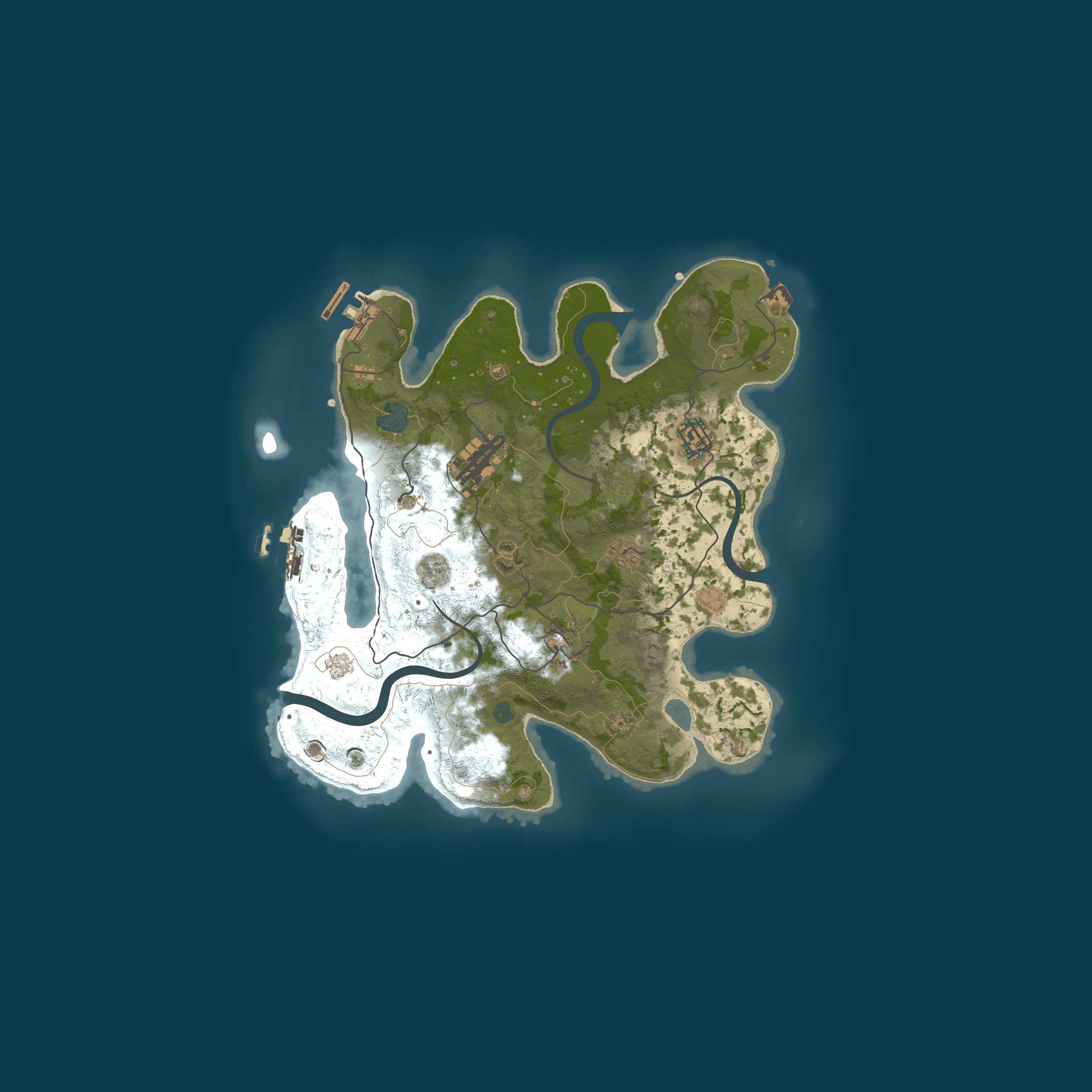 Rust map 3050/6700