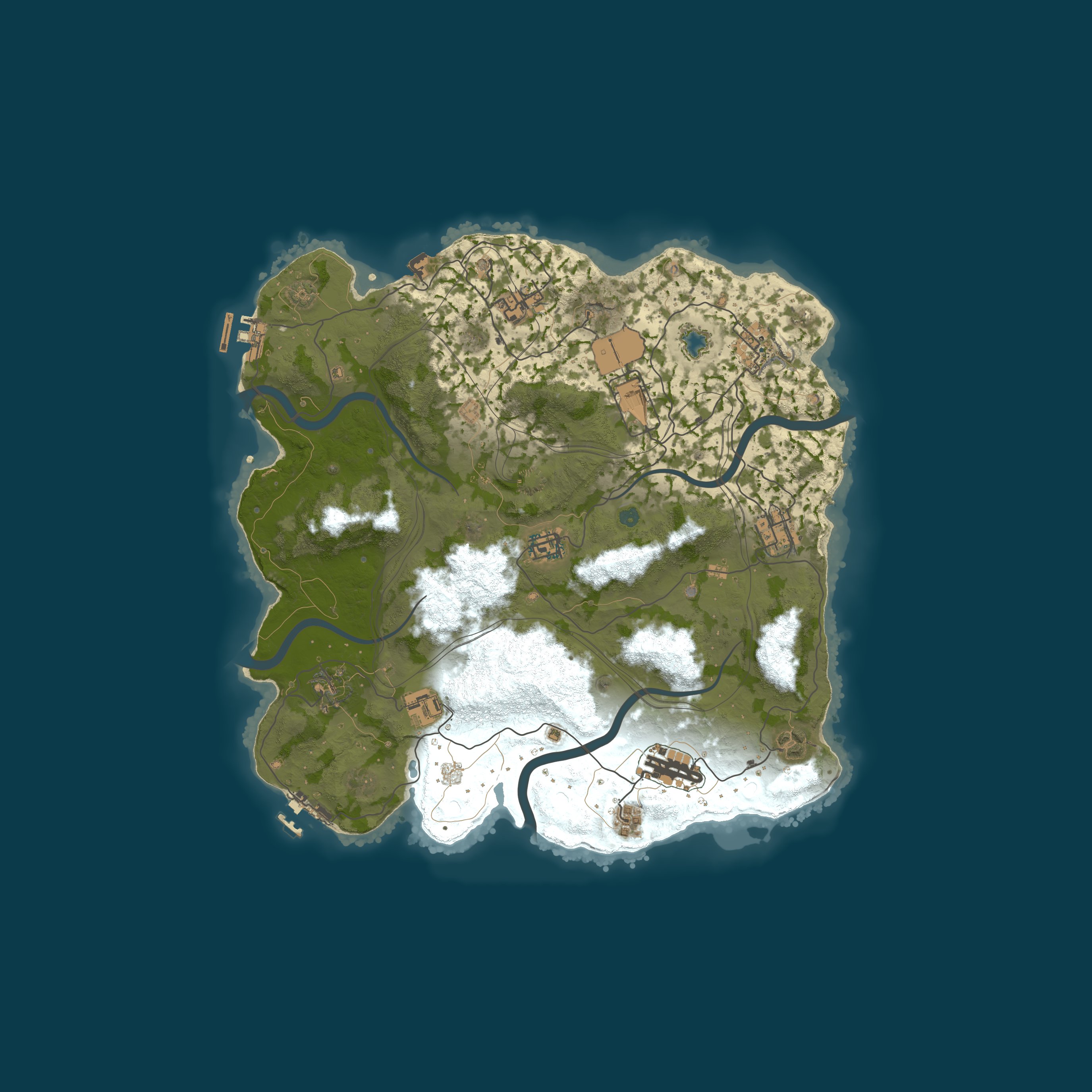 Rust map 3500/3263