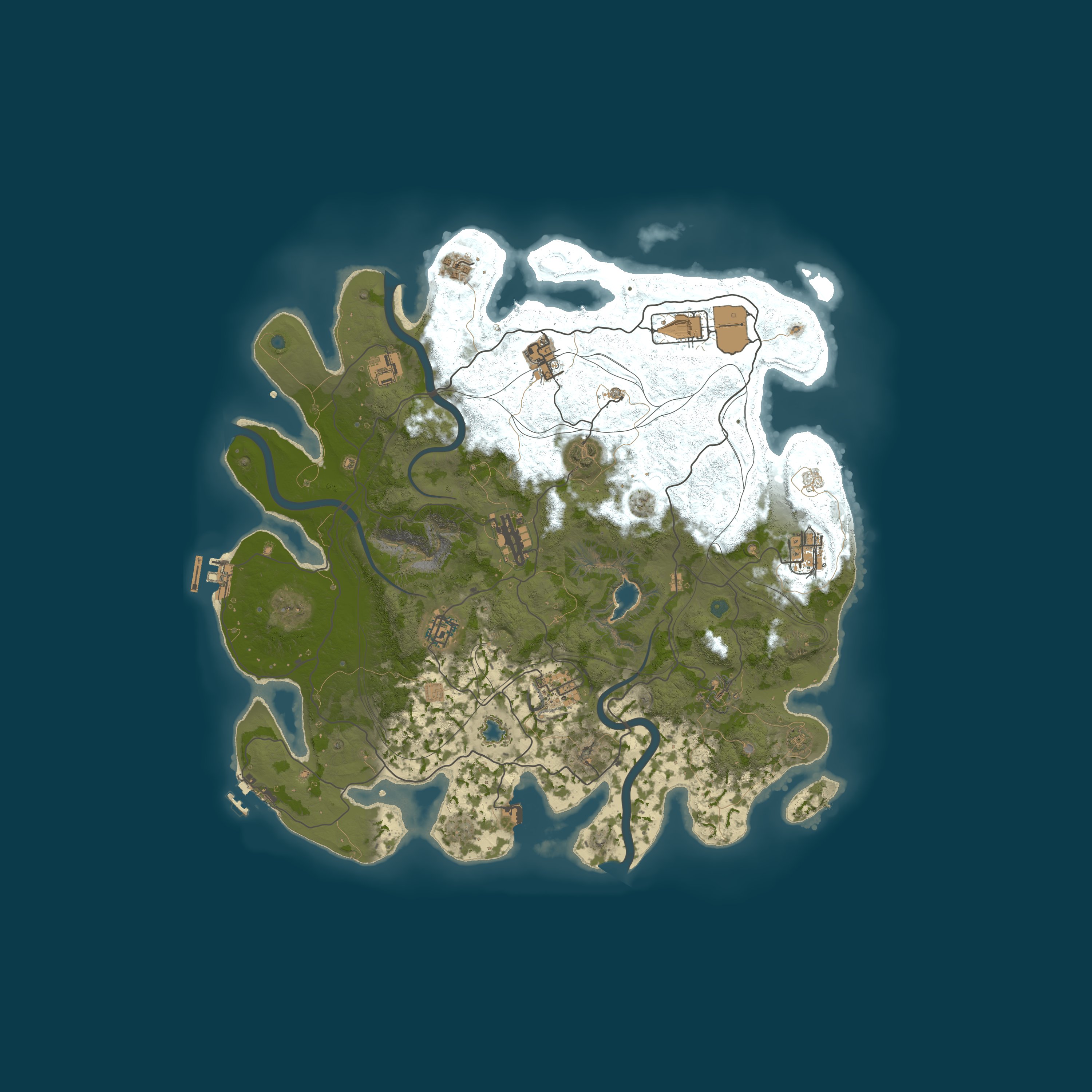 Rust map 4000/1337
