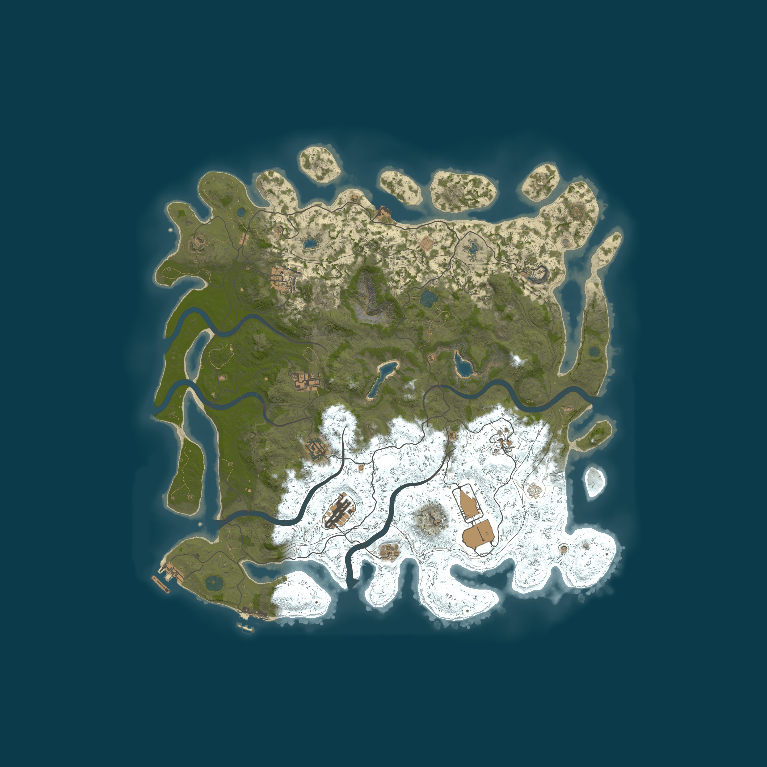 Карта сервера